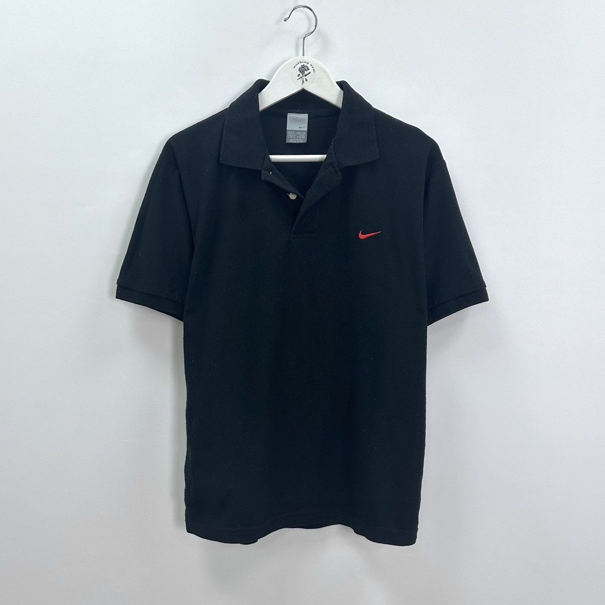 Vintage Vintage 00s Nike Embroidered logo Swoosh polo y2k rare hype Size US M / EU 48-50 / 2 - 1 Thumbnail