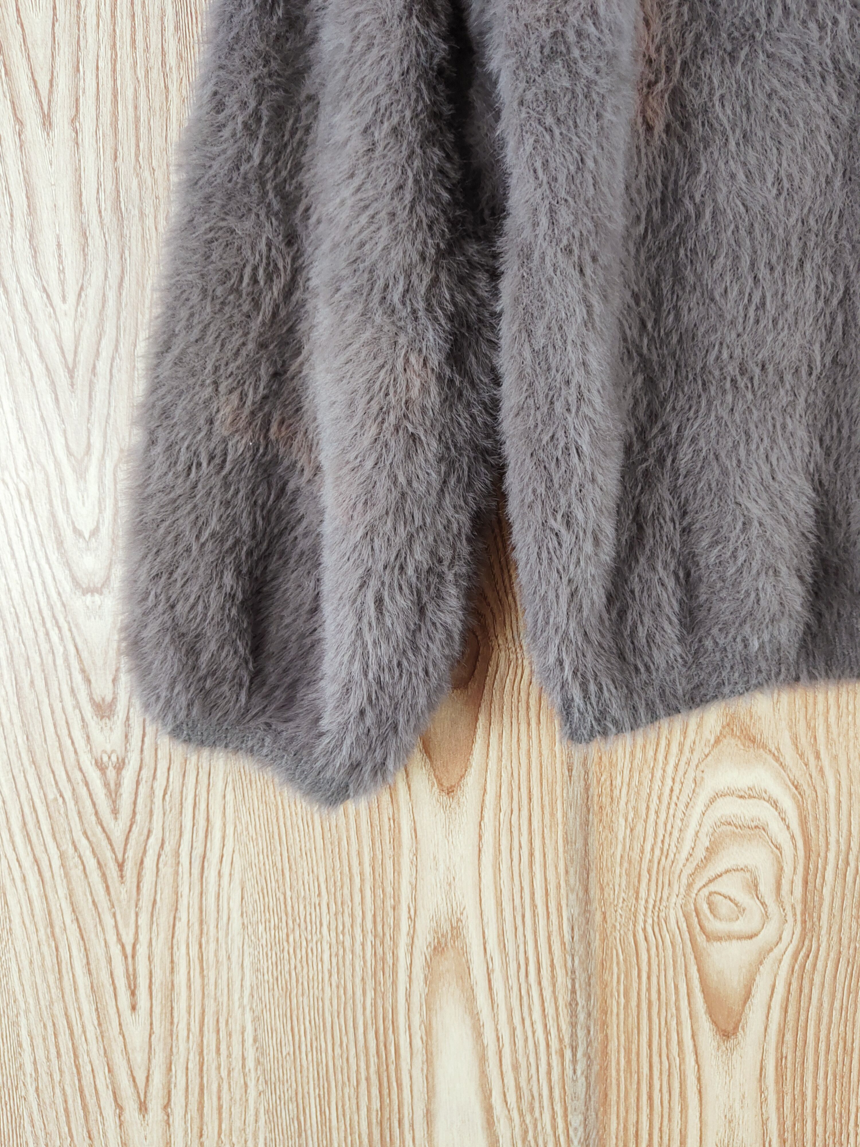 Japanese Brand × Vintage Doux Archives Dark Brown Fur Mohair Knitwear Size S / US 4 / IT 40 - 4 Thumbnail