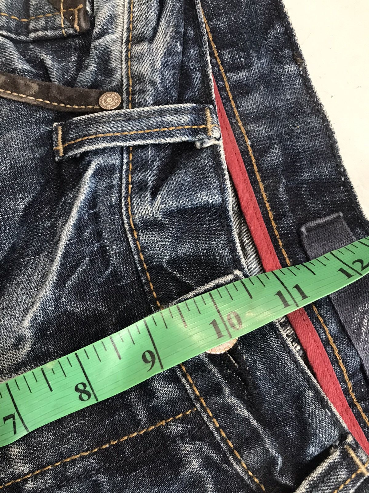 Japanese Brand Vintage Evisu inspired emboridered denim Size US 34 / EU 50 - 11 Thumbnail