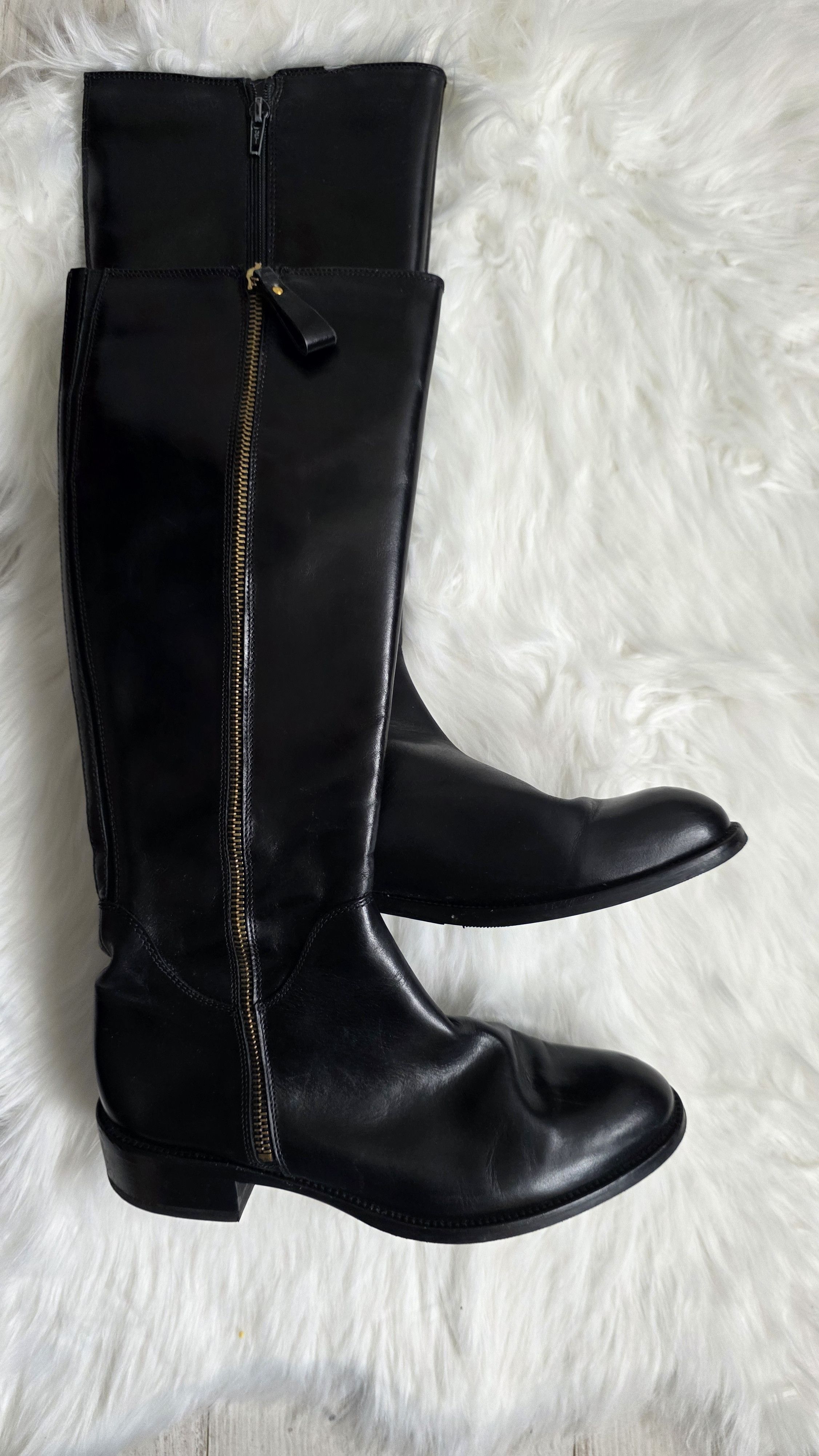 Dune London black leather insulated boots Size US 10 / IT 40 - 2 Thumbnail