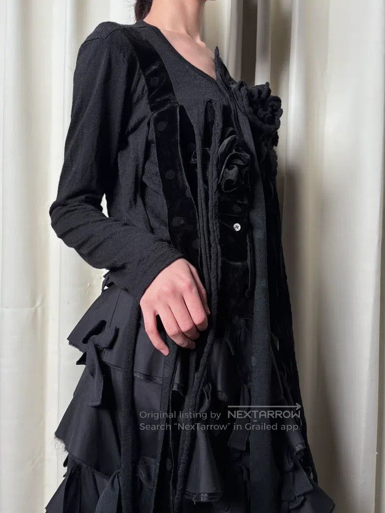 Comme des Garcons Comme Des Garcons one-size-fits-all Vintage Dark Rose Polka Size XS / US 0-2 / IT 36-38 - 6 Thumbnail