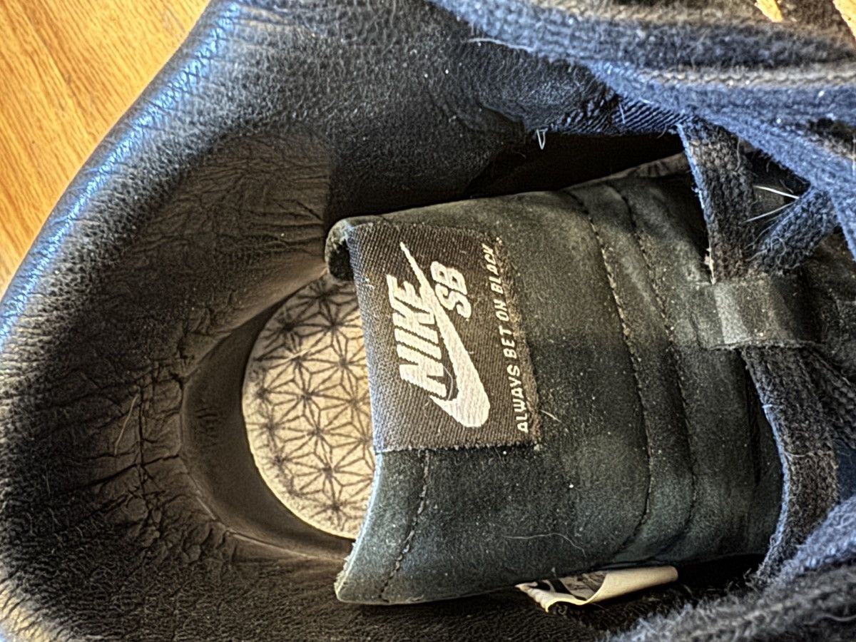 Nike Nike SB Zoom Dunk Black Bar High Size US 12 / EU 45 - 7 Thumbnail