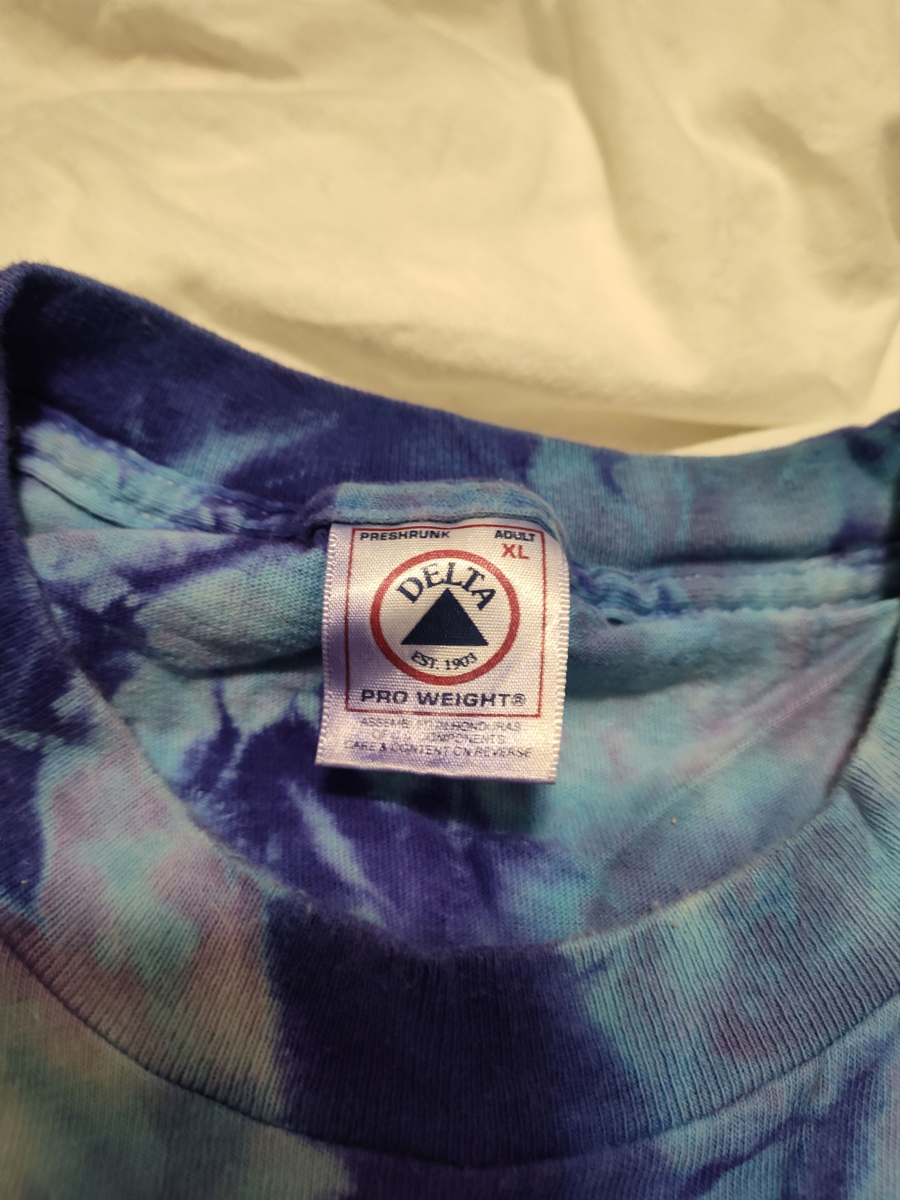Delta Rare 1997 Michael DuBois Alien Surfing Tie Dye Shirt XL Size US XL / EU 56 / 4 - 5 Thumbnail