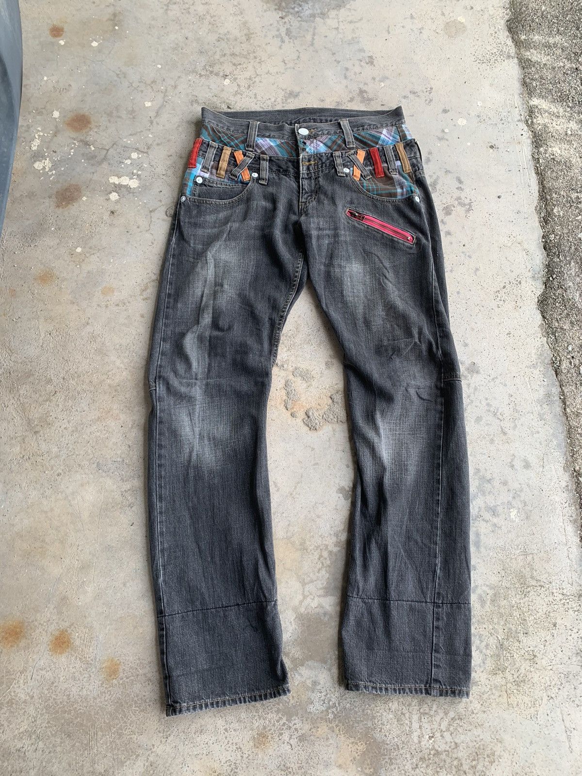 Japanese Brand Double Waist Double Focus Jeans Size US 32 / EU 48 - 1 Thumbnail