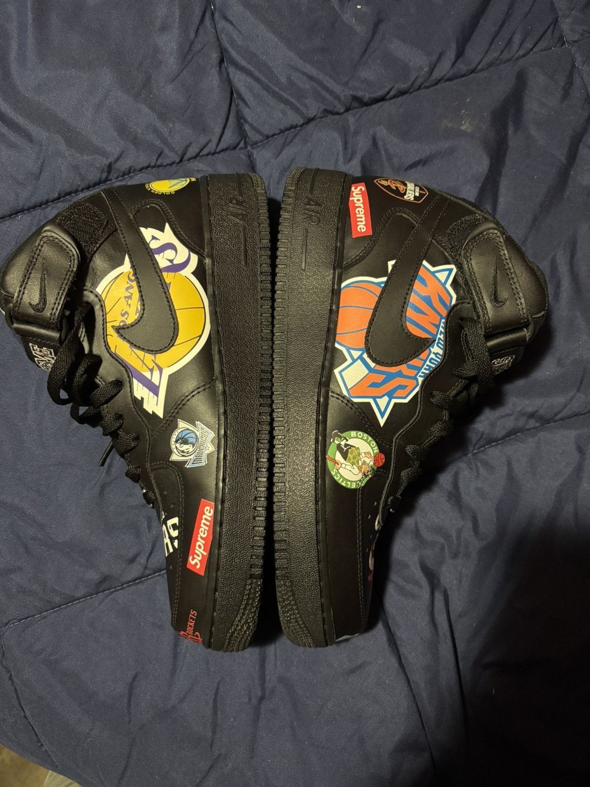 Supreme Supreme x Nba x Airforce 1 Mids Size US 9.5 / EU 42-43 - 3 Thumbnail