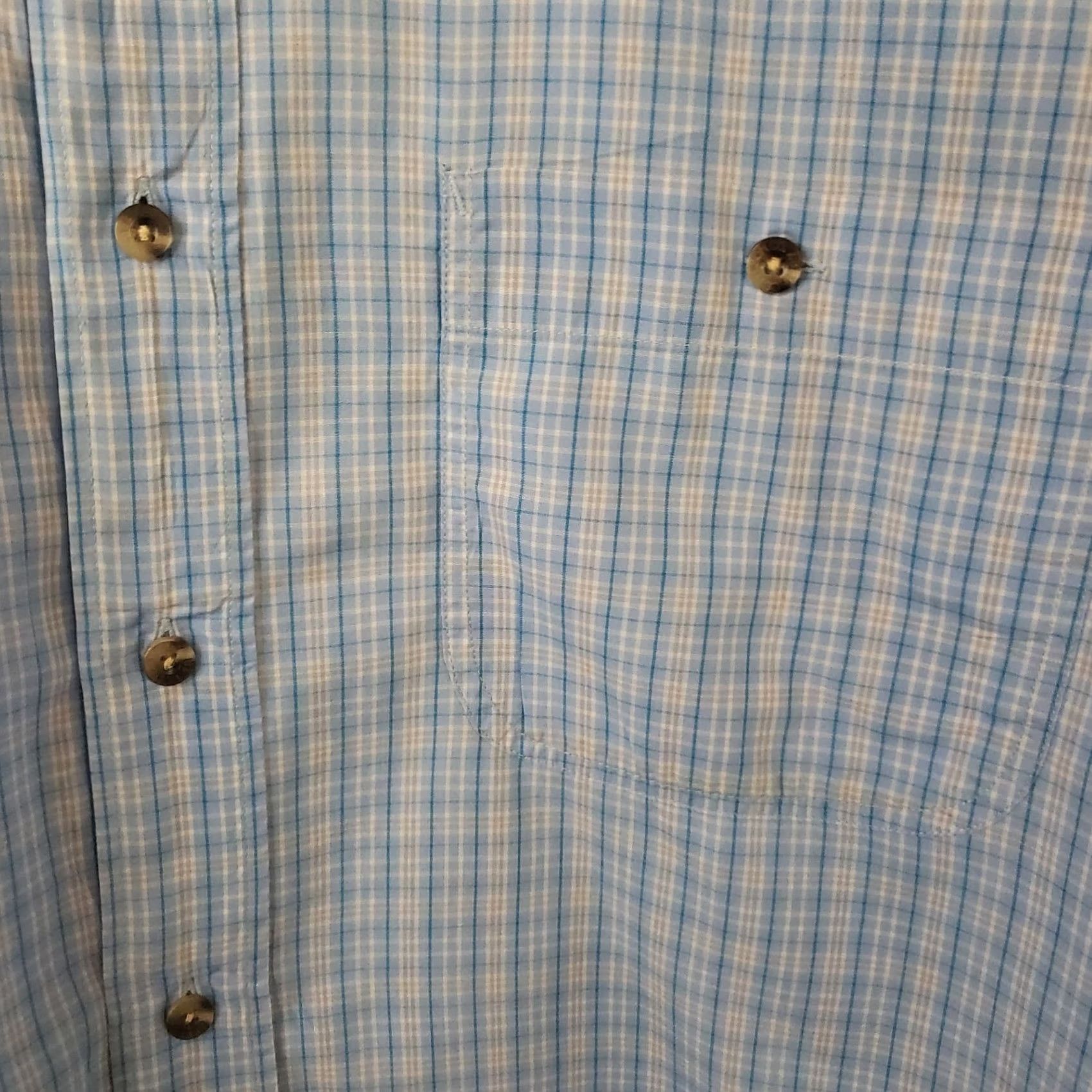Filson Filson Men's XXL Button-Front Casual Shirt Blue Plaid Short Sleeve Size US XXL / EU 58 / 5 - 4 Thumbnail