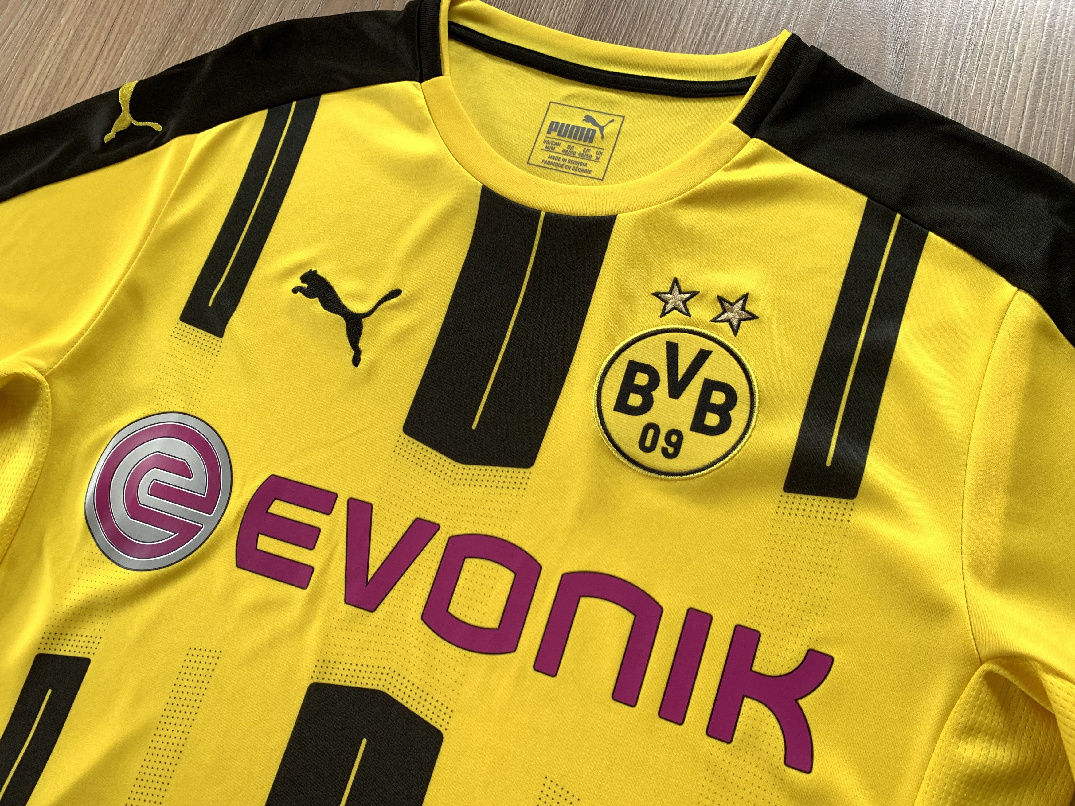 Puma × Vintage Vintage Puma Borussia Dortmund Home Shirt Size US M / EU 48-50 / 2 - 3 Thumbnail