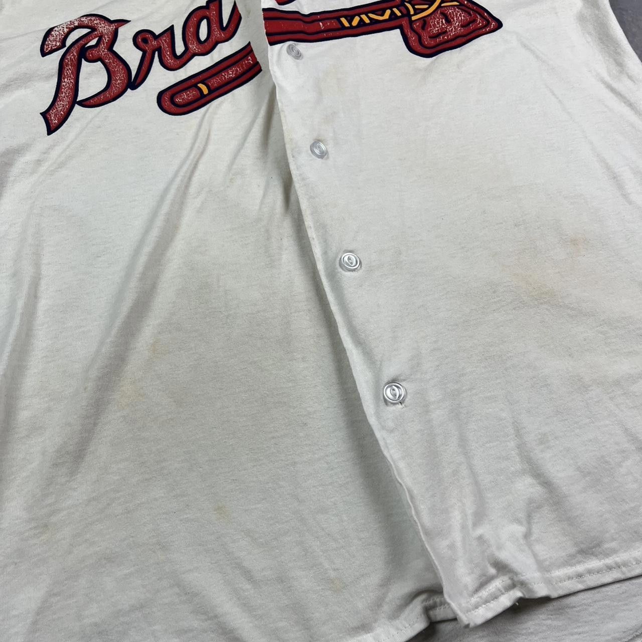 Russell Athletic Vintage Atlanta braves jersey style shirt Size US XL / EU 56 / 4 - 4 Thumbnail