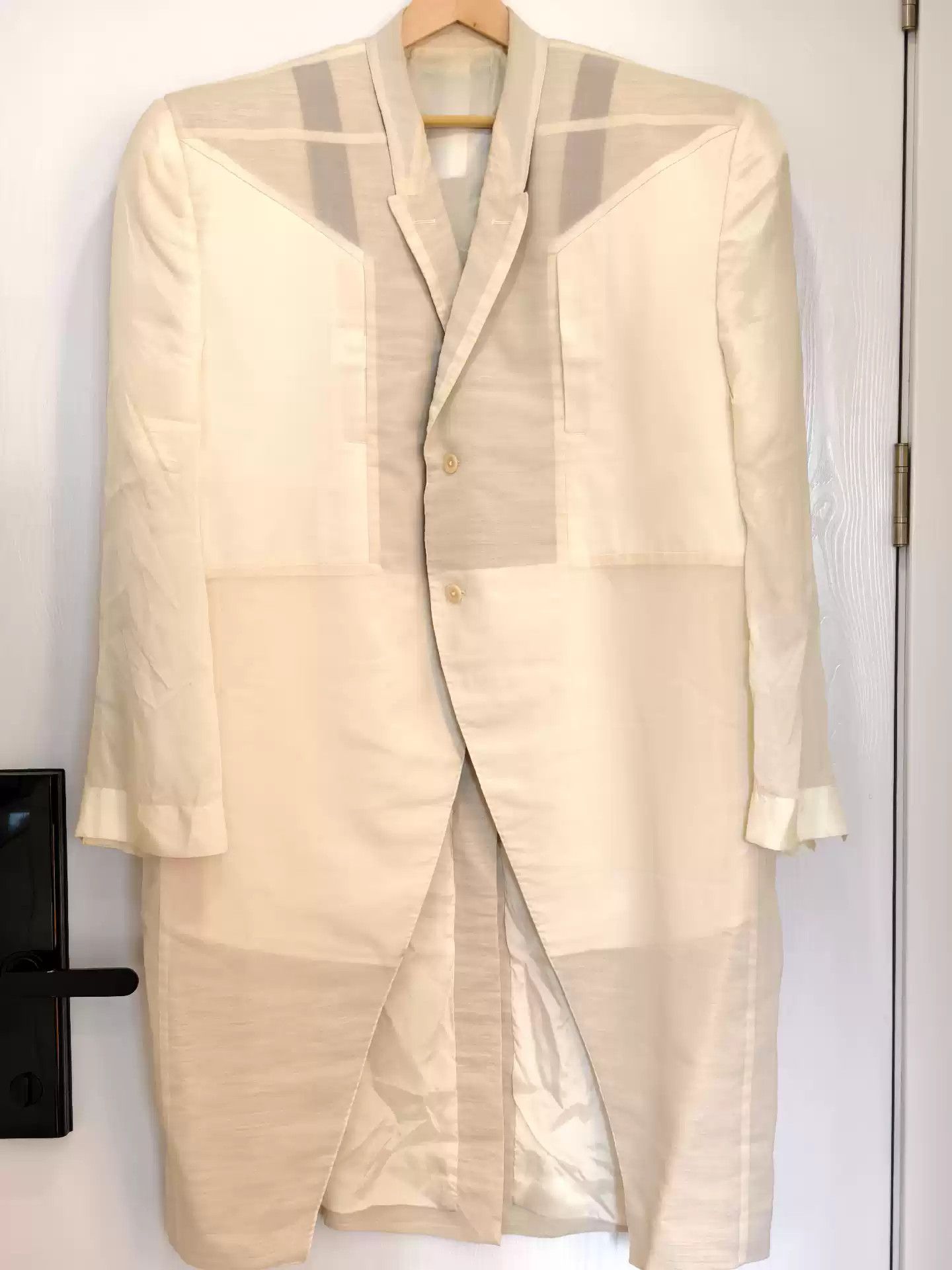 Rick Owens Rick Owens 22ss Show white Jumbo Tatlin Size US XL / EU 56 / 4 - 1 Thumbnail