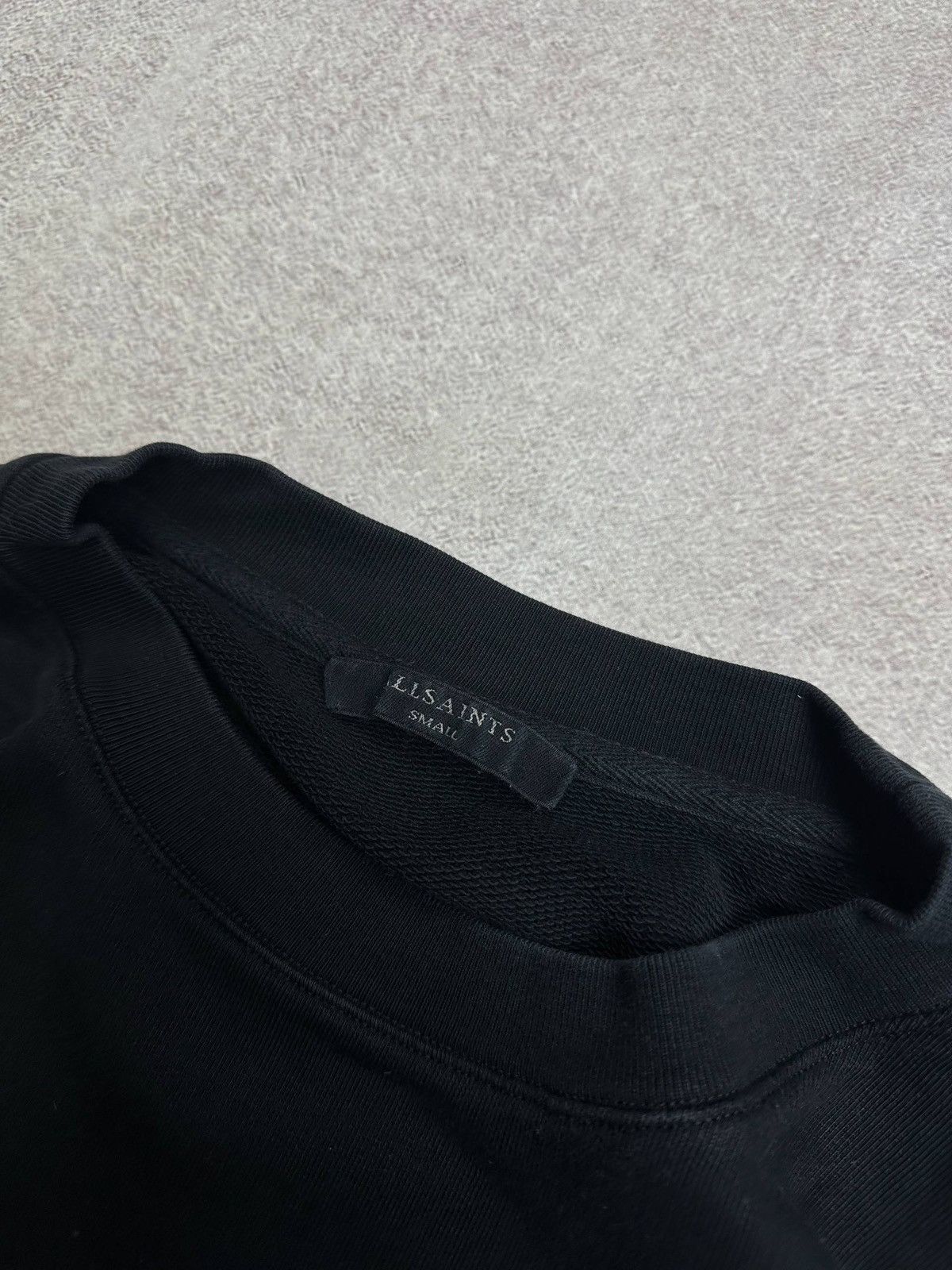 Allsaints Allsaints Black Mens Sweatshirt Rare Crewneck Black S Size US S / EU 44-46 / 1 - 3 Thumbnail