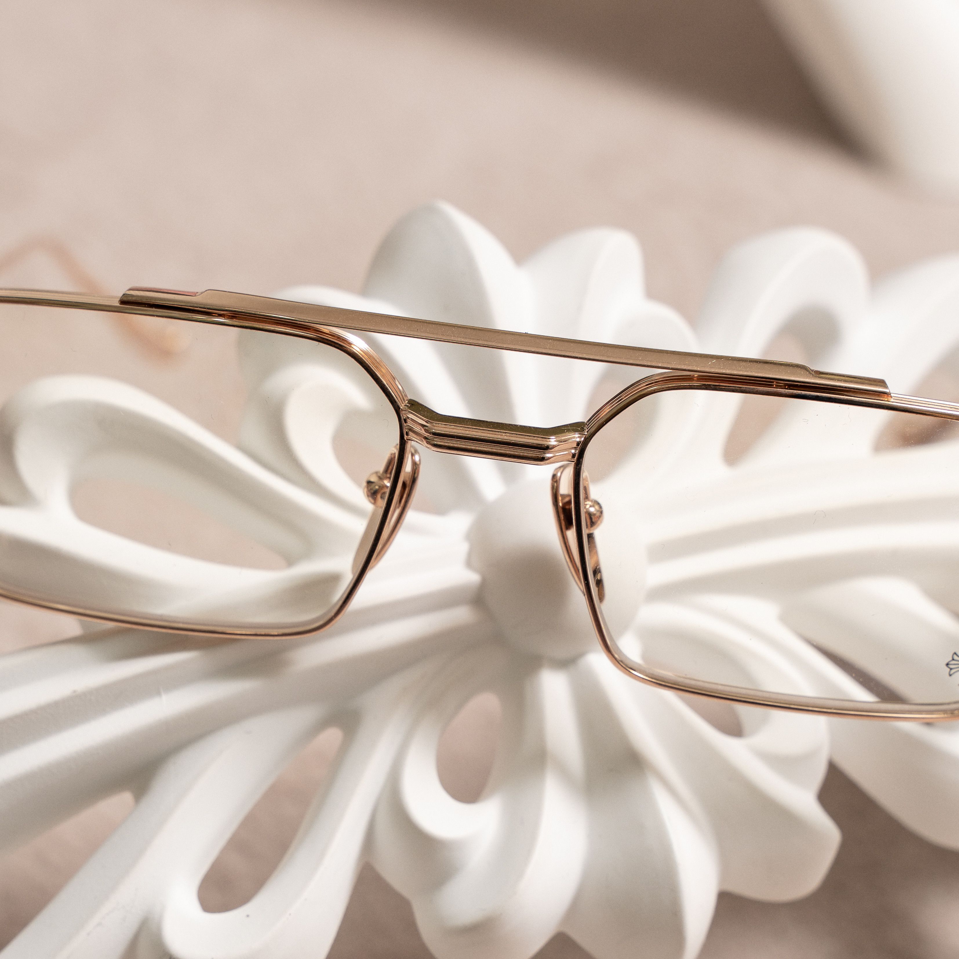 Chrome Hearts Chrome Hearts GUSHER Gold Plated Glasses Size ONE SIZE - 5 Thumbnail