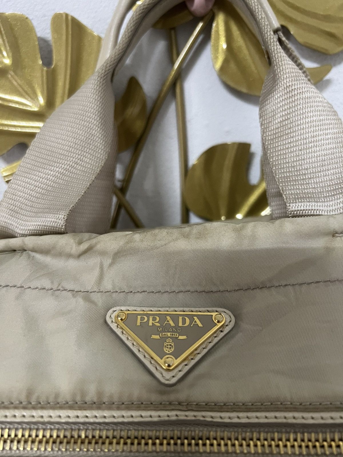 Prada Prada Fabric Handbag Size ONE SIZE - 2 Thumbnail