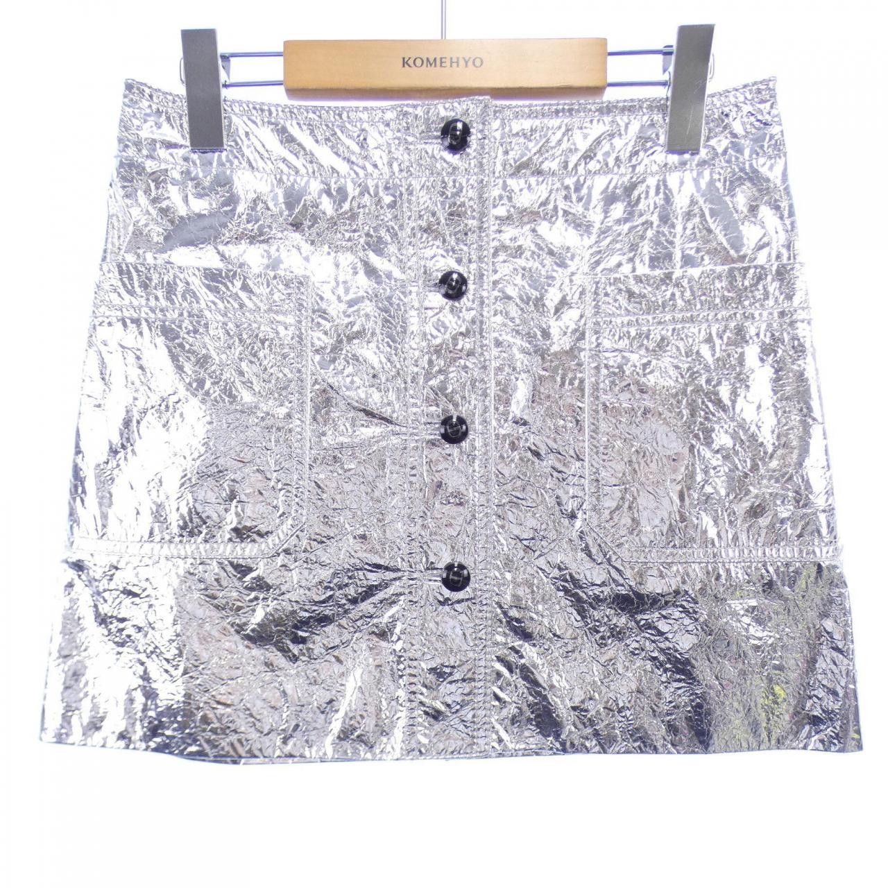 Dior Christian Dior Lambskin Skirt Leather Skirts 145J31AL016 DUTY FREE for USA