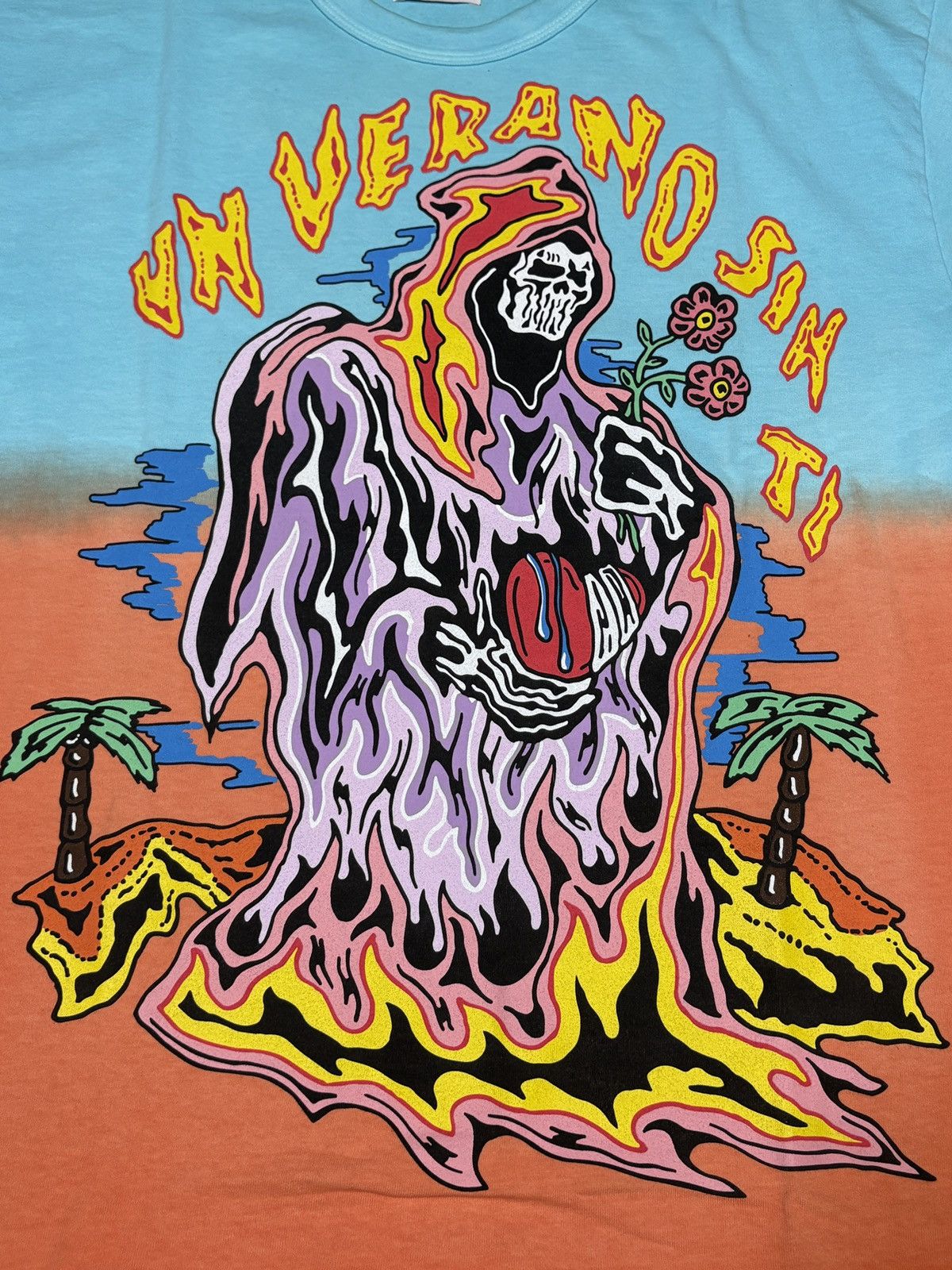 Warren Lotas 2022 Warren Lotas Bad Bunny “Un Verano Sin Ti” T-Shirt Sz L Size US L / EU 52-54 / 3 - 5 Thumbnail