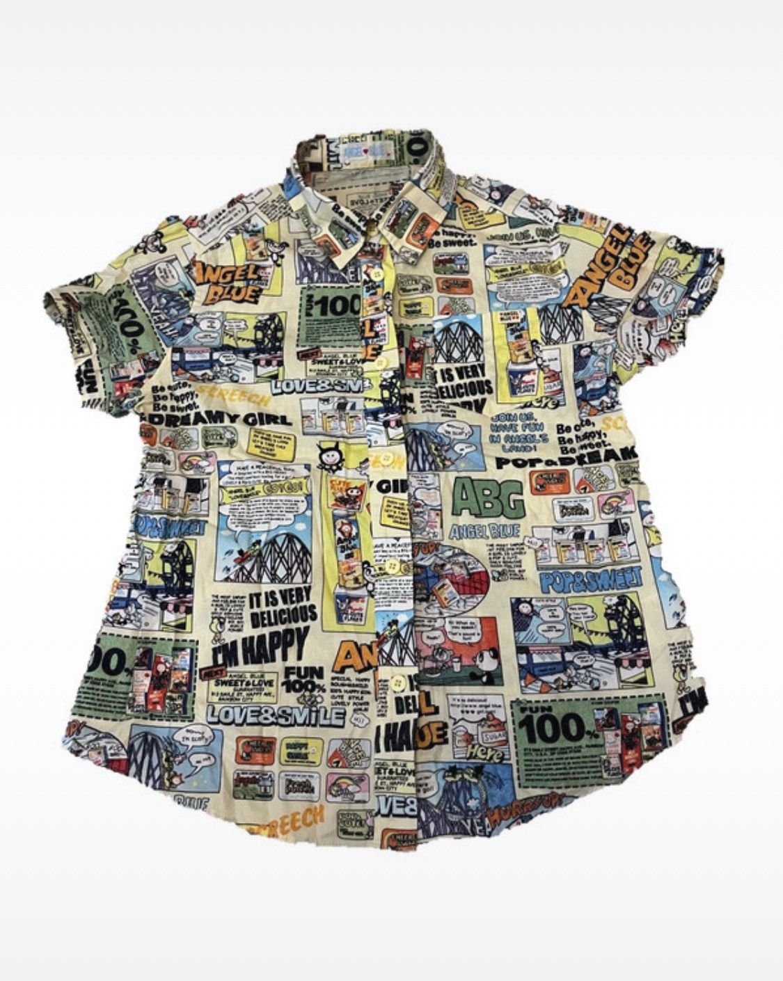 Angel Blue Angel Blue Manga Short-Sleeve Shirt Size ONE SIZE - 1 Thumbnail