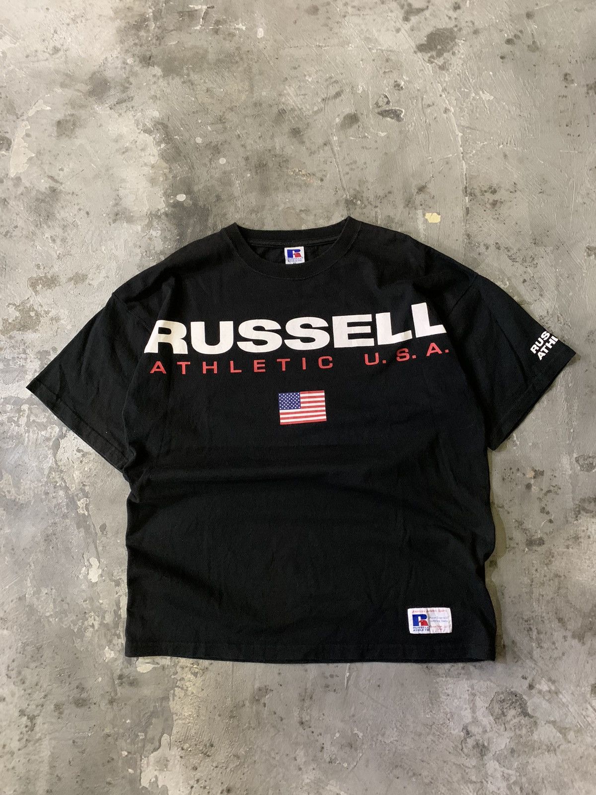 Russell Athletic × Vintage RUSSELL ATHLETIC Size US XL / EU 56 / 4 - 1 Thumbnail