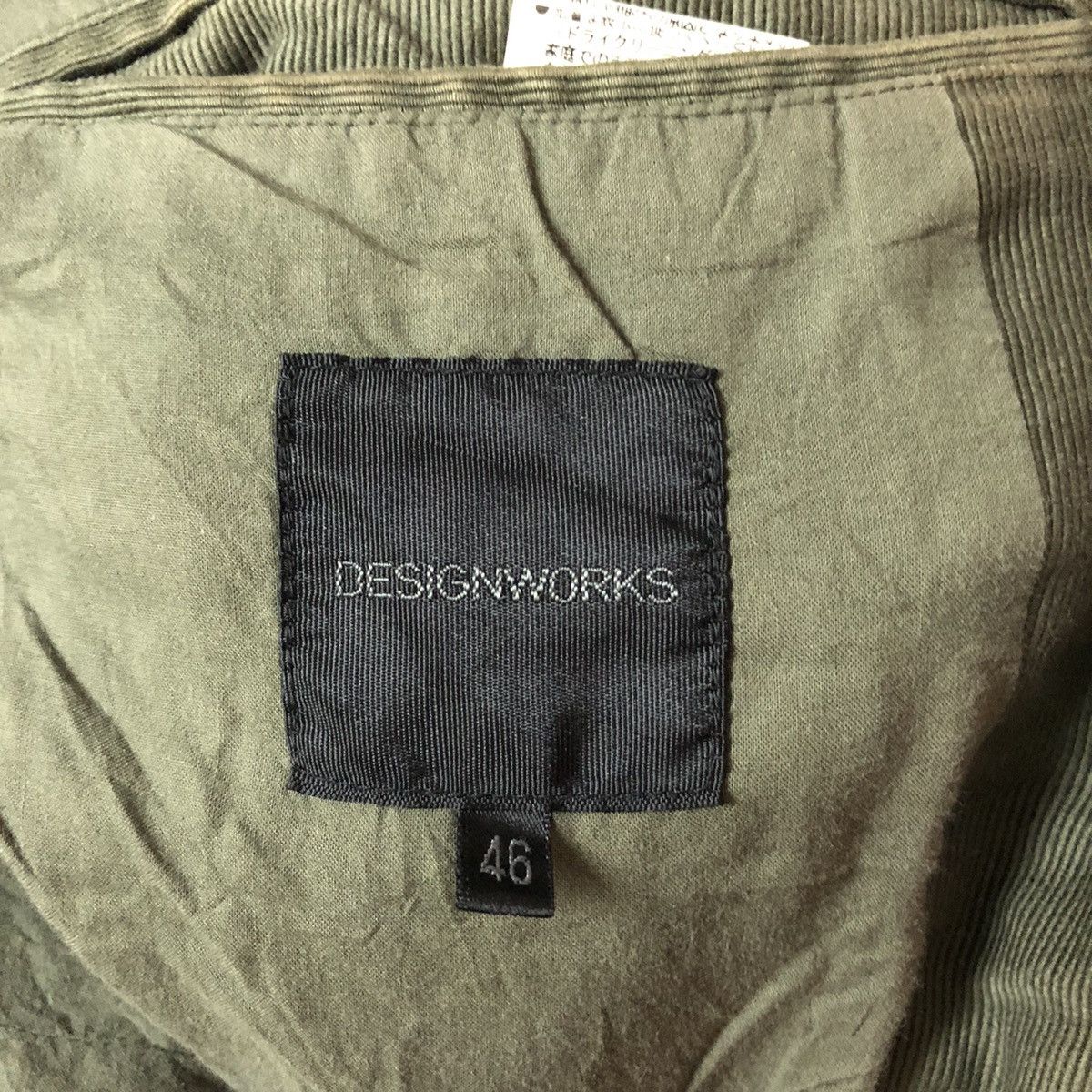 Japanese Brand Design Works Green faded jacket vintage #A668 Size US S / EU 44-46 / 1 - 17 Thumbnail