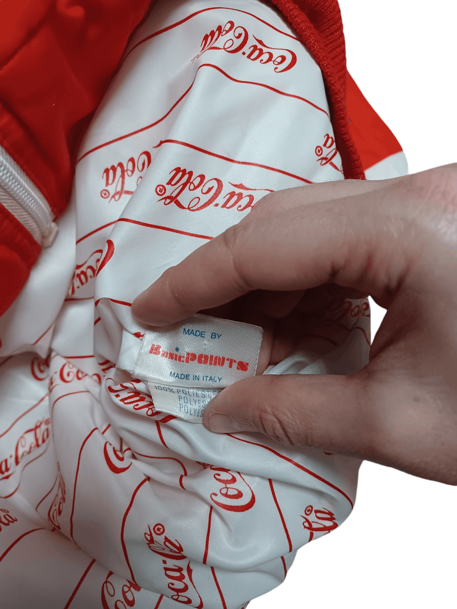 Coca Cola COCA COLA VINTAGE 90S MADE IN ITALY OPTI FIRE JACKET Size US M / EU 48-50 / 2 - 6 Thumbnail