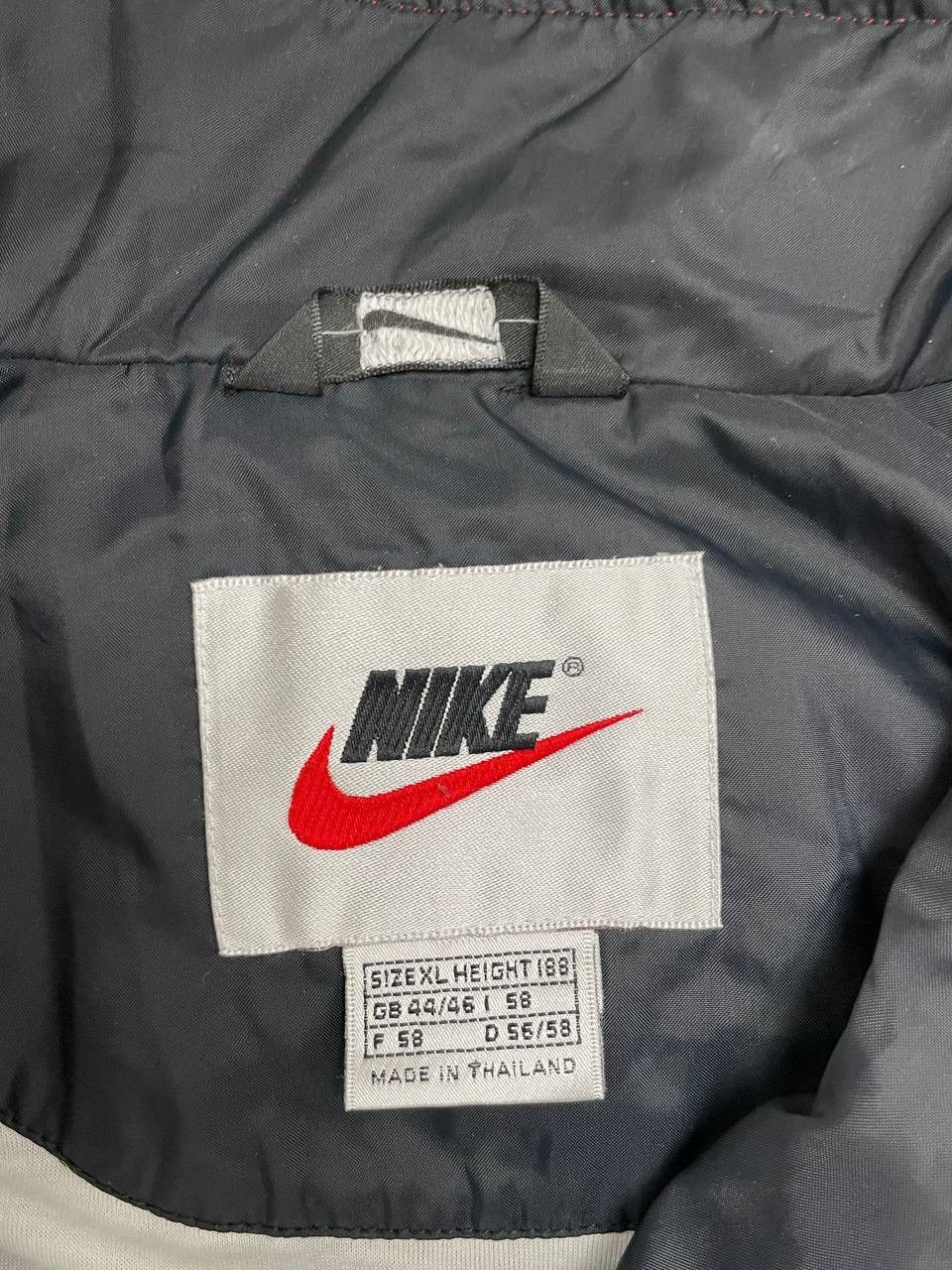 Nike × Vintage Nike Vintage 90’s Neylon Jacket Big Swoosh Rare Item Y2k Size US XL / EU 56 / 4 - 10 Thumbnail