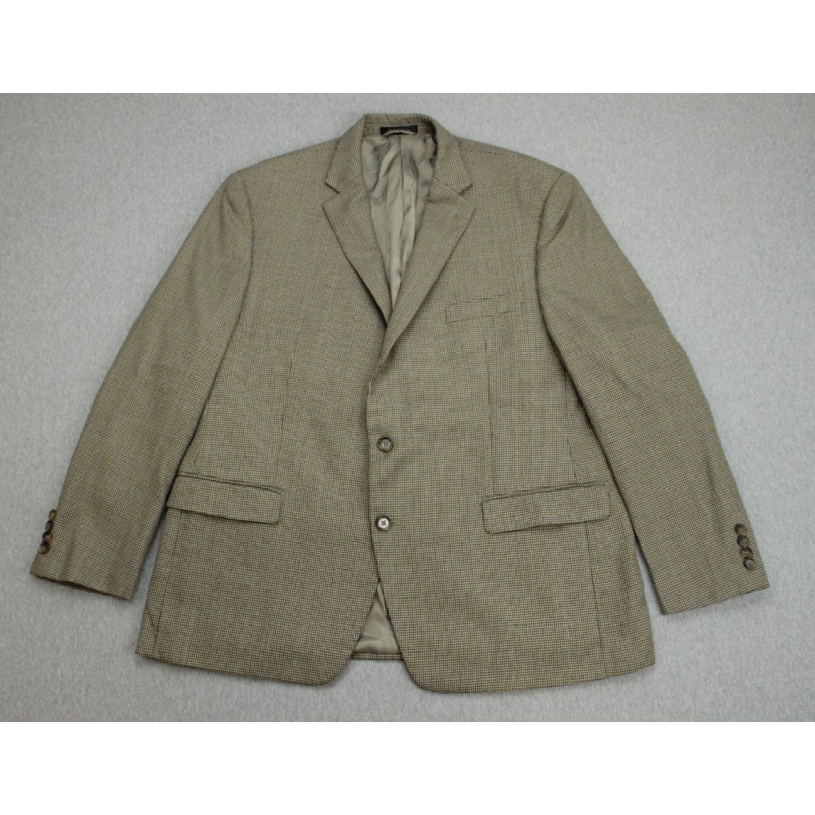 Lauren Ralph Lauren Lauren Ralph Lauren Blazer Mens 46R Houndstooth 2 Buttons Size 46R - 2 Thumbnail