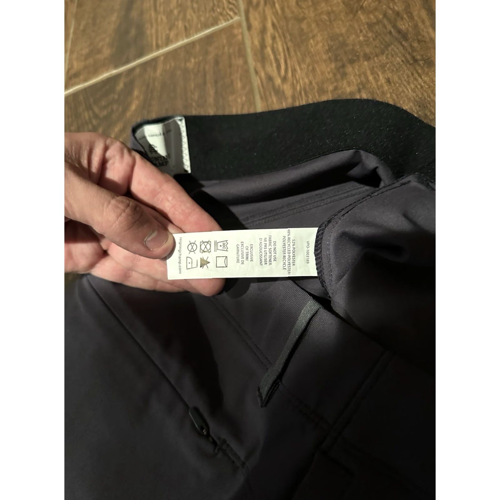 Reigning Champ Reigning Champ Coach's Grey Casual Chino Pants - 32x29 Mens Slim Flat Front Zip Pocket Stretch Tapered Size US 32 / EU 48 - 6 Thumbnail