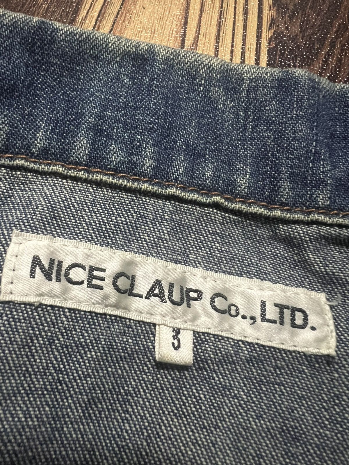 Japanese Brand Nice Claup Women’s Denim Jackets Size S / US 4 / IT 40 - 9 Thumbnail