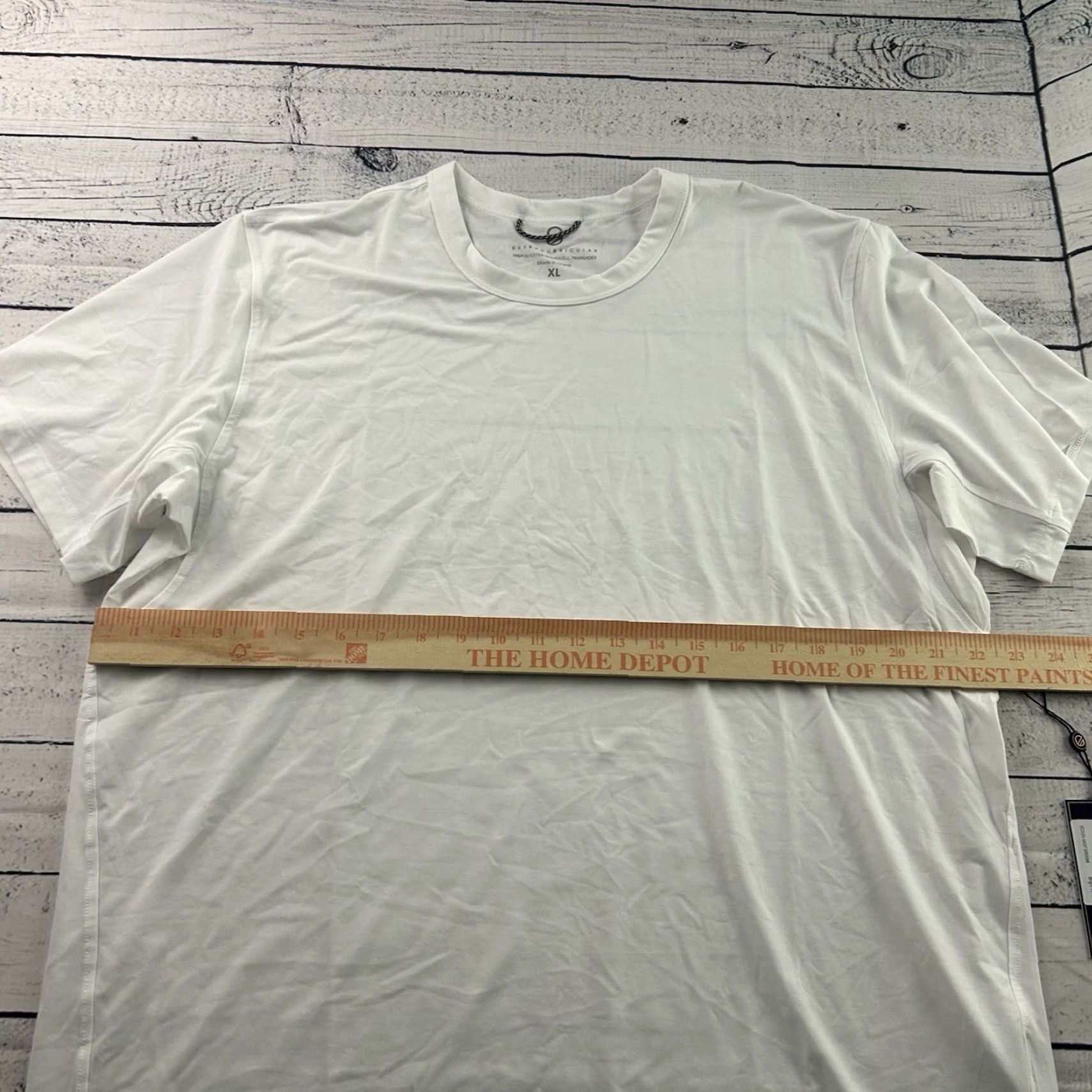 Boden NEW Extracurricular T-Shirt Short Sleeve Oden Men's XL Bright White Shirt Size US XL / EU 56 / 4 - 6 Thumbnail