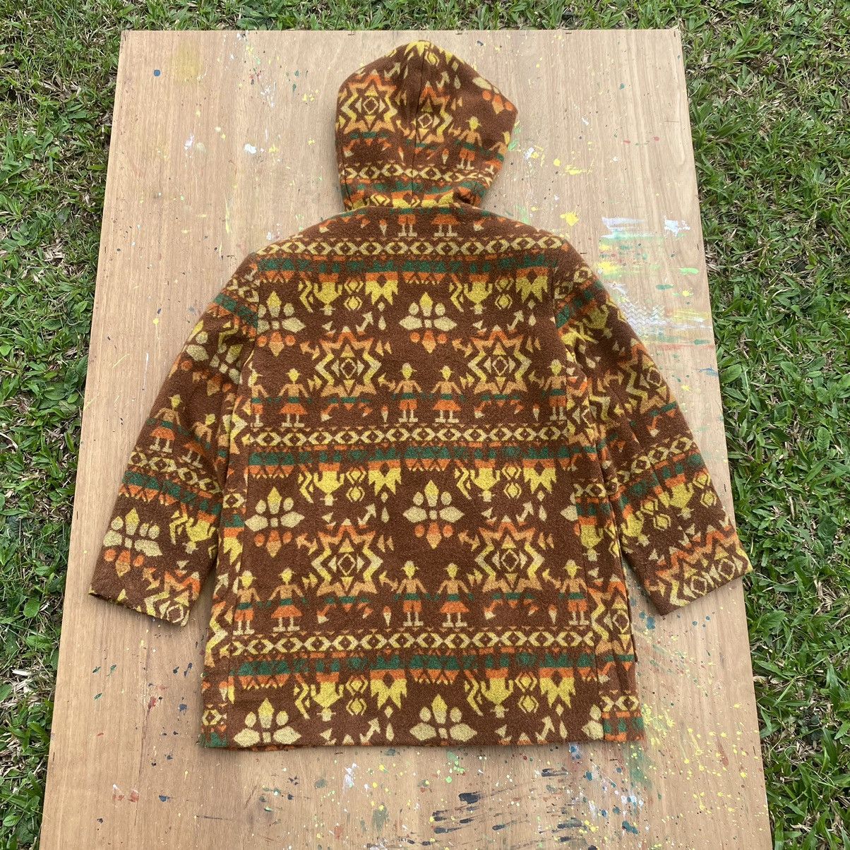 Aztech Mountain × Native × Vintage Vintage Ravs Valt Nin Aztec Navajo Hoodies Coat Jacket Size L / US 10 / IT 46 - 2 Thumbnail