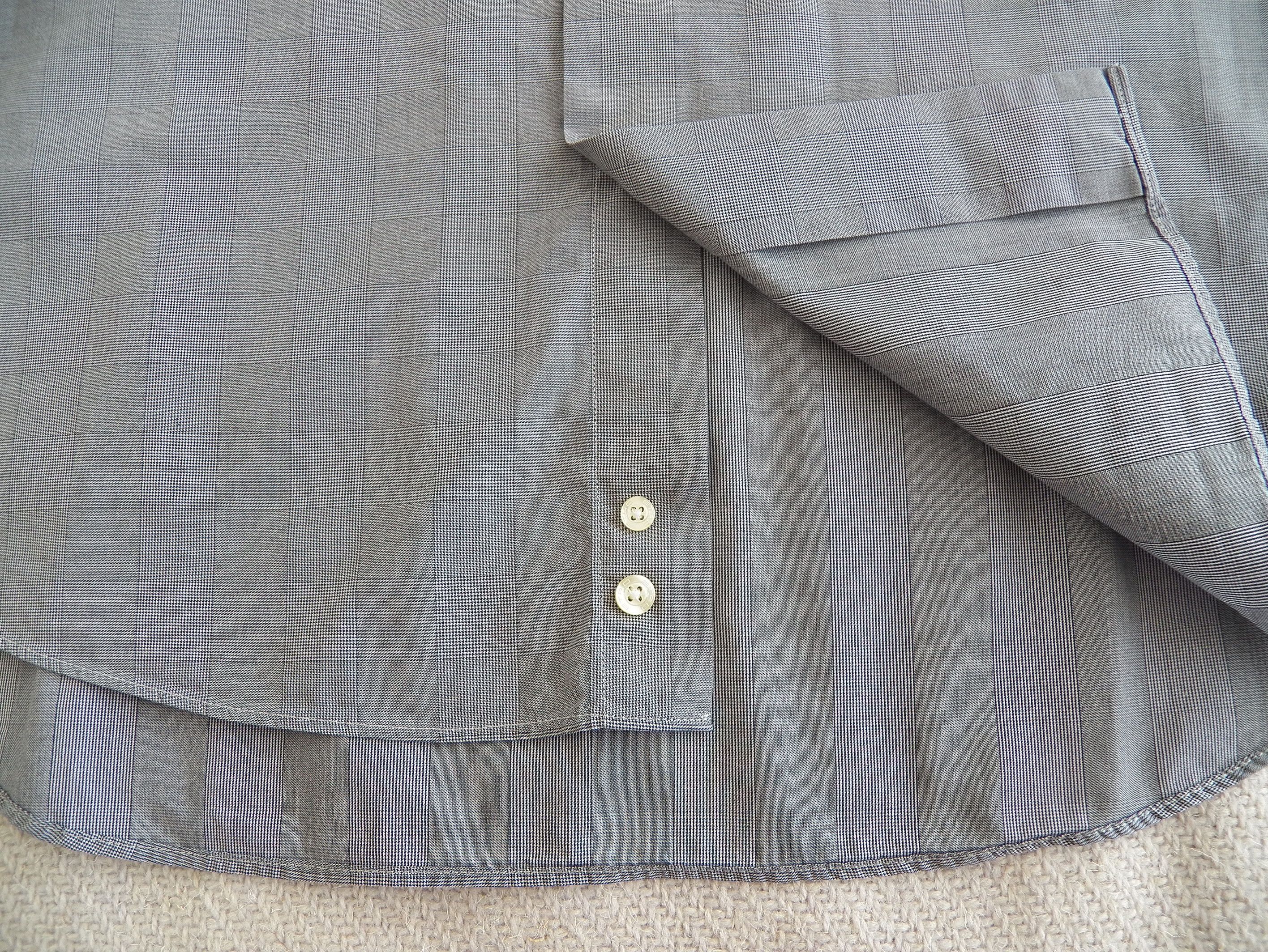 Etro Etro Shirt Size 41 glen plaid check cotton long sleeve slim Size US M / EU 48-50 / 2 - 5 Thumbnail