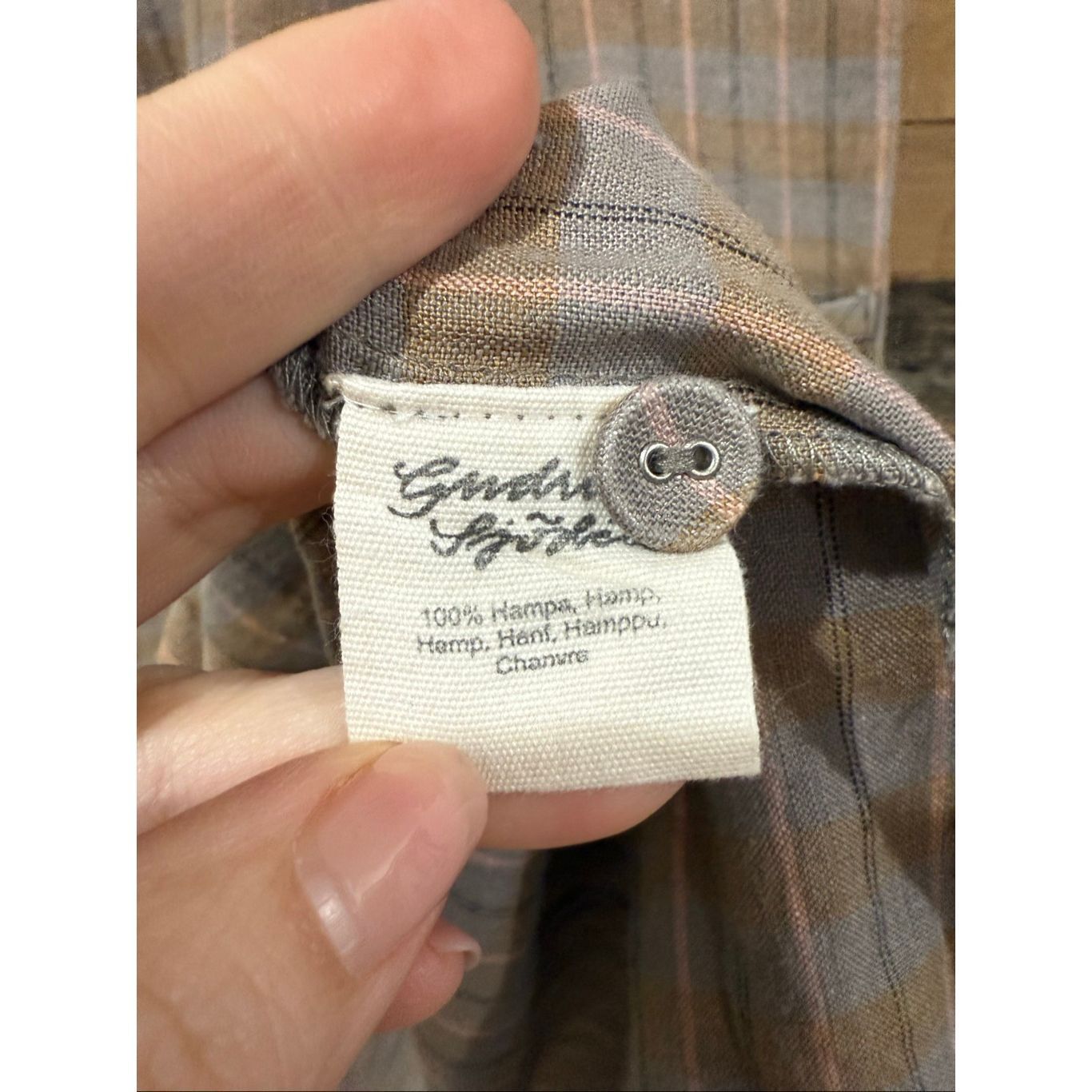 Guru Gudrun Sjoden brown midi dress short sleeve button pockets s Size M / US 6-8 / IT 42-44 - 4 Thumbnail