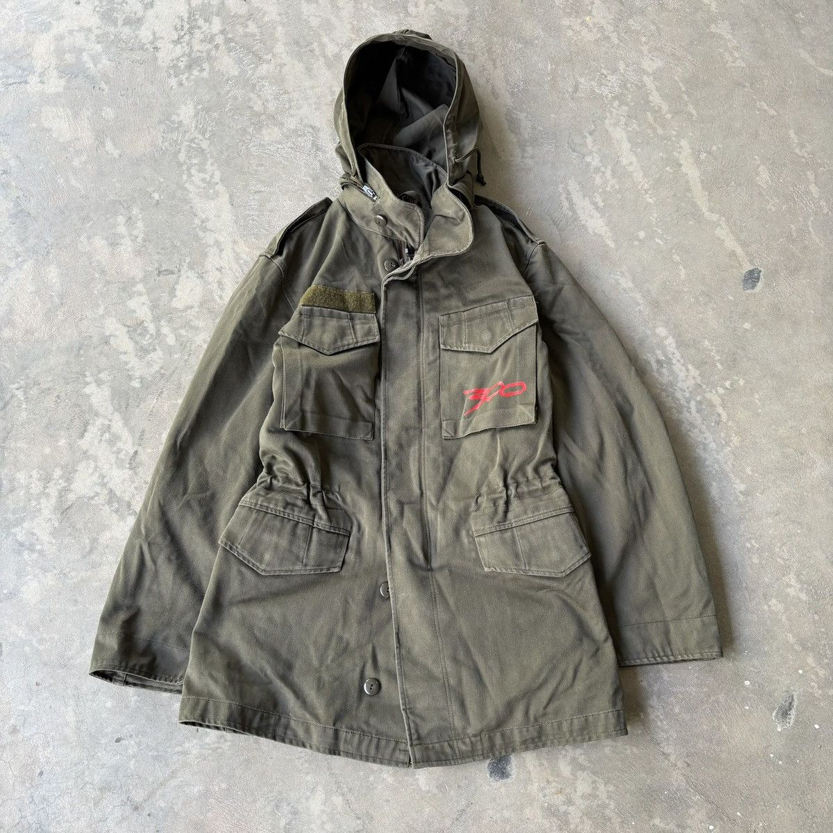 Vintage RARE "300" Movie (2007) Crew Jacket - Military M88 Custom Size US L / EU 52-54 / 3 - 1 Thumbnail
