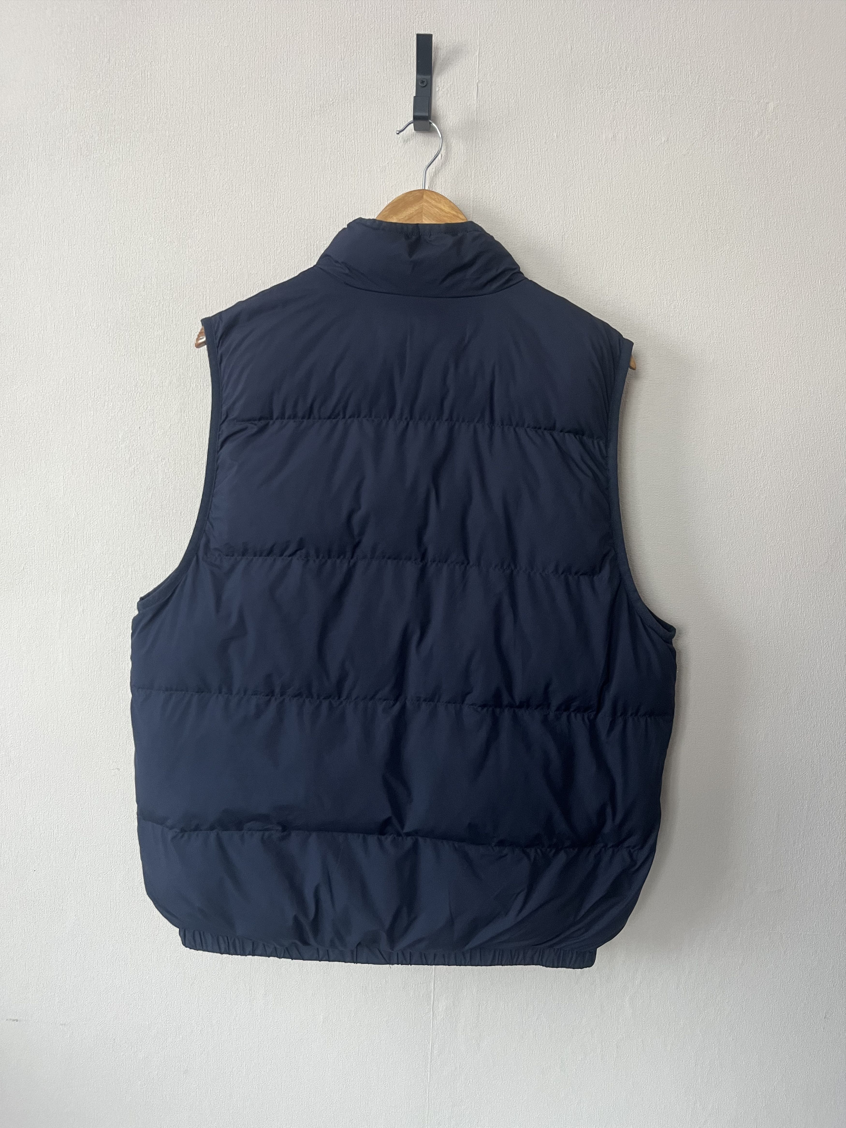 Les Deux Les Deux Men’s Newport Padded Vest in Blue Script Logo Size US M / EU 48-50 / 2 - 10 Thumbnail