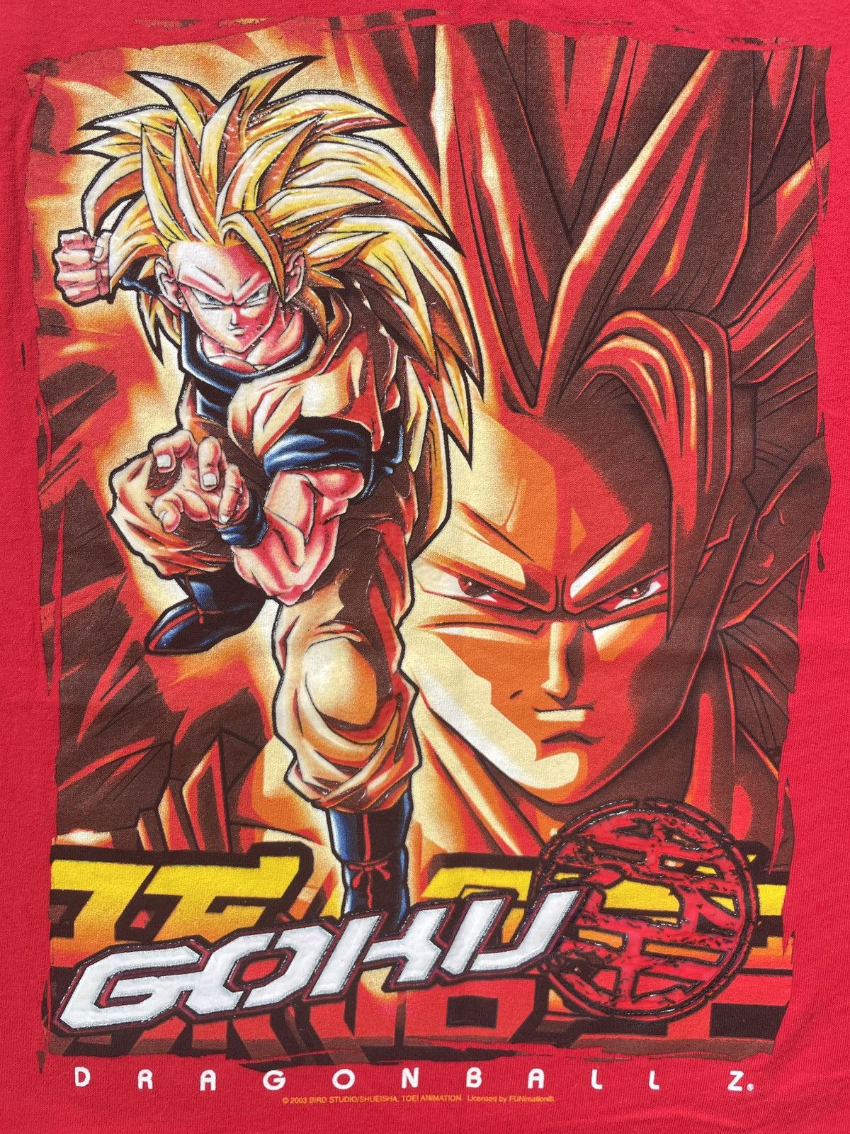 Japanese Brand × Vintage 2003 Vintage Dragon Ball Z Goku Super Saiyan 3 Size US S / EU 44-46 / 1 - 3 Thumbnail