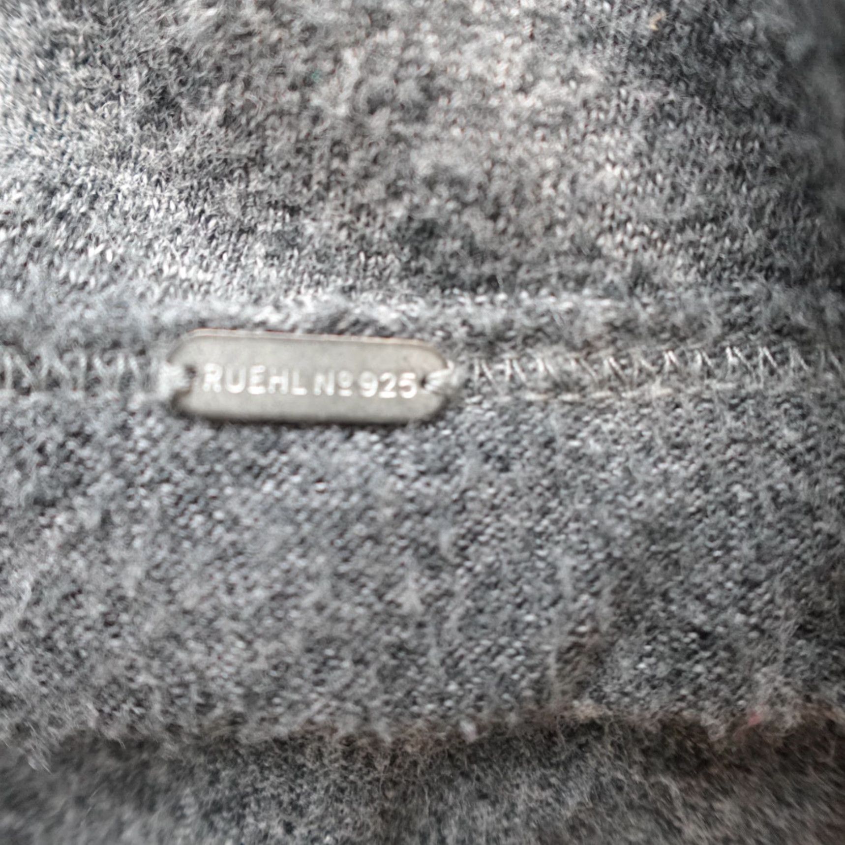 Abercrombie & Fitch Ruehl 925 Abercrombie & Fitch Women's Shirt Blouse M Gray 3/4 Sleeve Boat Neck Tunic Cotton Blend Vintage No Size M / US 6-8 / IT 42-44 - 4 Thumbnail