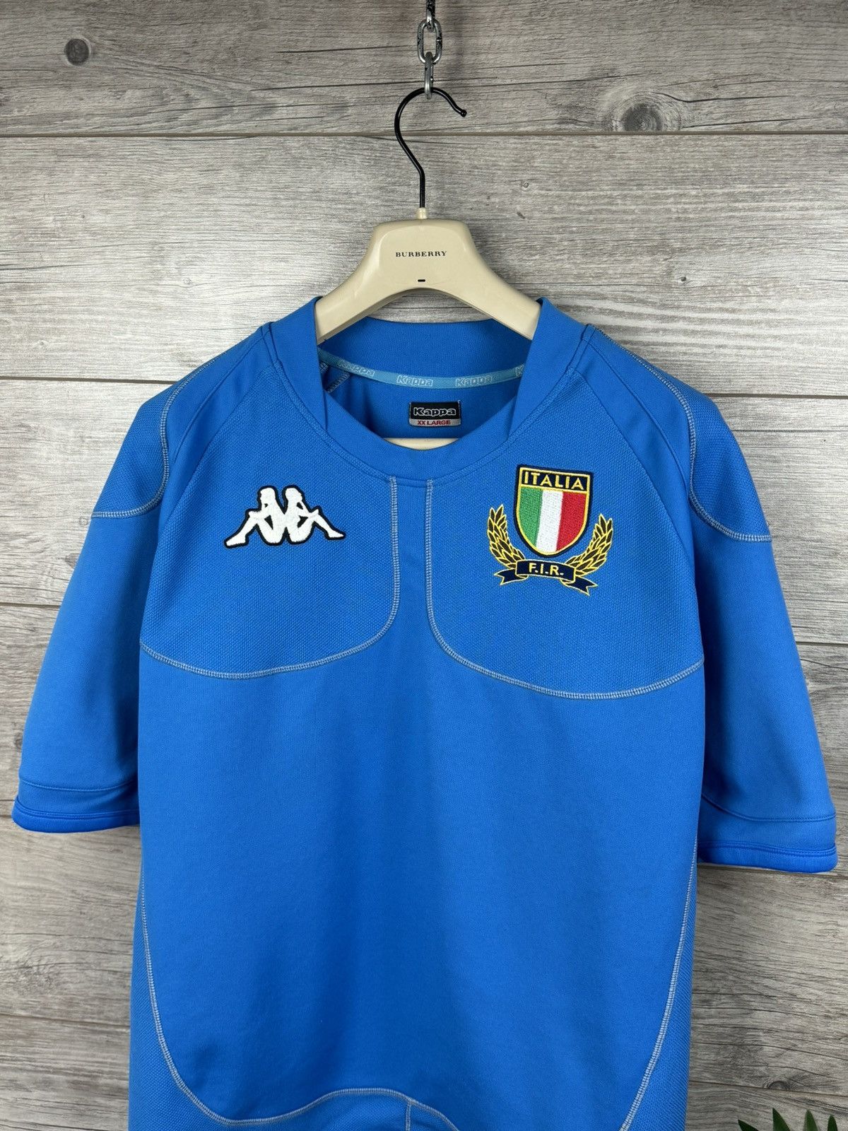 Kappa × Vintage Kappa Rugby Shirts 2004 Italy Vintage Old Jerseys Size US L / EU 52-54 / 3 - 3 Thumbnail