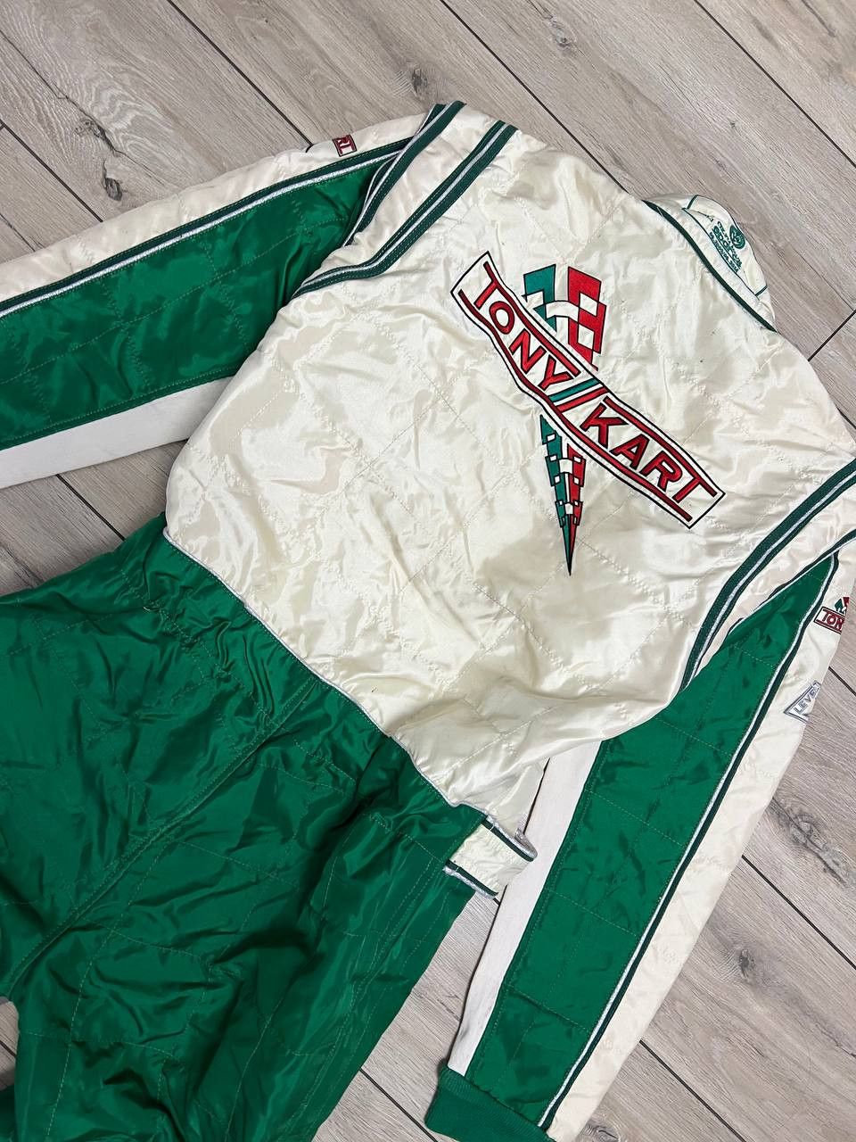 Formula 1 × Vintage Sparco Tony Kart K28 X-light Vintage Racing Suit sz 58 Size 46L - 3 Thumbnail