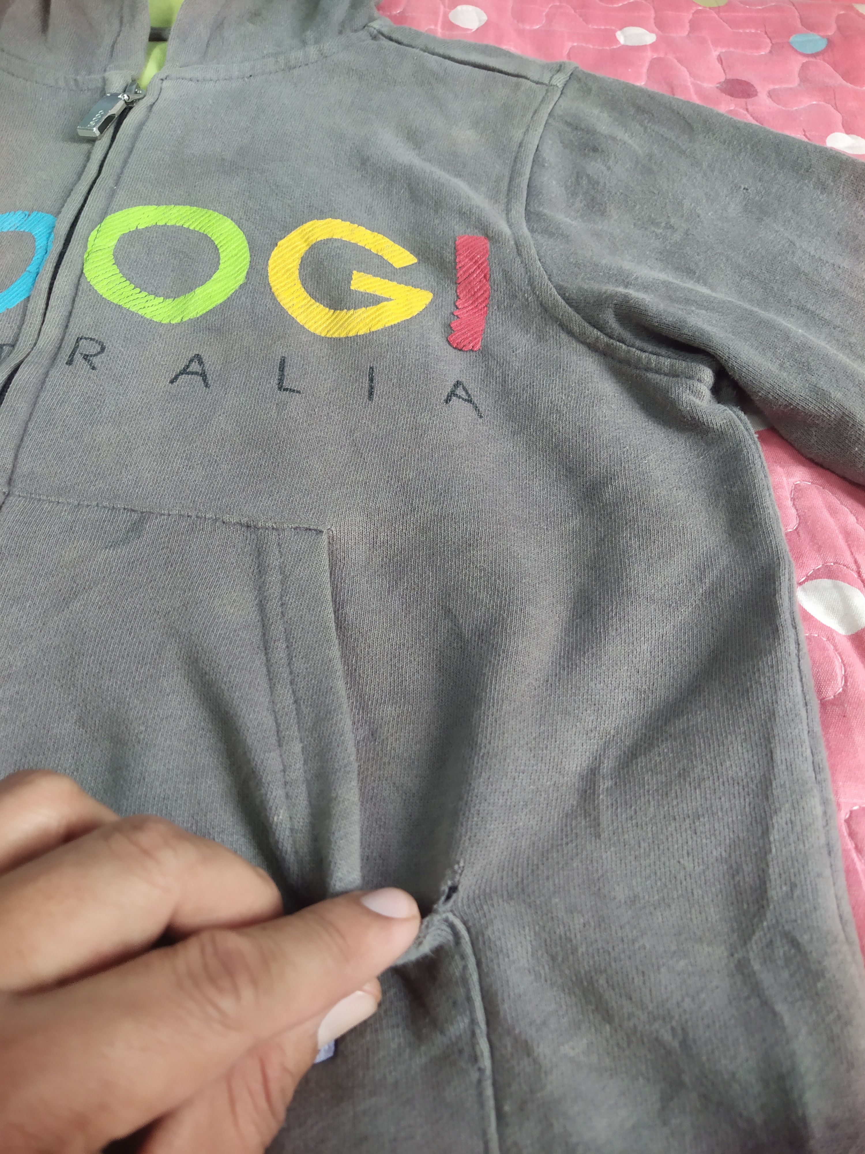 Coogi Coogi Australia Grey Full-Zip Hoodie with Multi-Color Logo Size US S / EU 44-46 / 1 - 17 Thumbnail