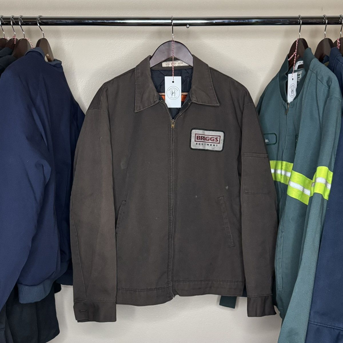 Red Kap thrashed faded distressed 80s big mac mechanic jacket Size US L / EU 52-54 / 3 - 3 Thumbnail
