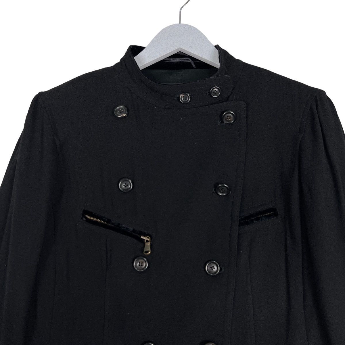 Donna Karan 🔥 DONNA KARAN NY MULTI BUTTON ZIPPER JACKET MADE IN ITALY Size US M / EU 48-50 / 2 - 3 Thumbnail