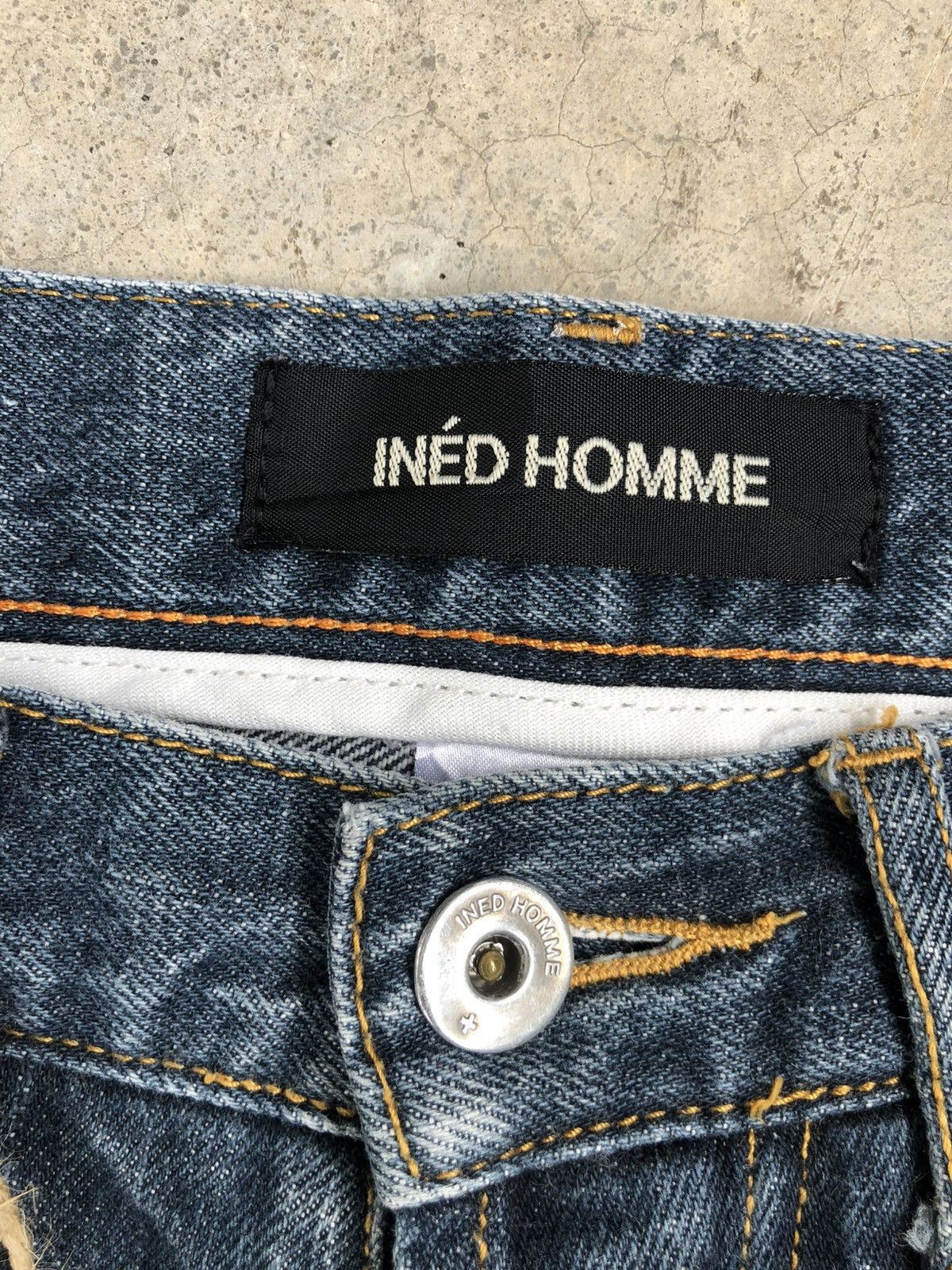 Yohji Yamamoto Ined Homme Flared Jeans Yohji Yamamoto Size US 32 / EU 48 - 18 Thumbnail