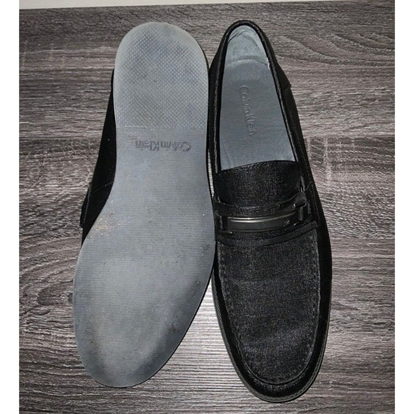 Calvin Klein Calvin Klein Black Loafers Dress Shoes Men’s Size 9.5 USED Size US 9.5 / EU 42-43 - 4 Thumbnail