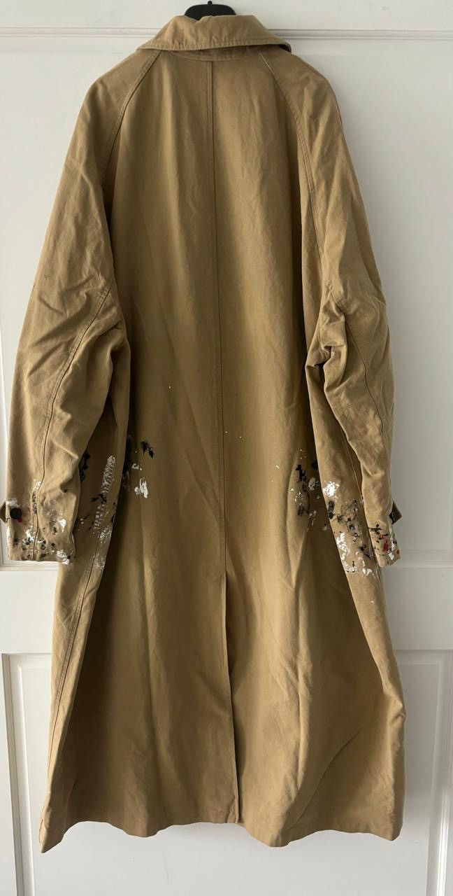 Balenciaga 🔥1 OUT OF 1 🔥Splatter Artistic Car Coat Jacket Size US S / EU 44-46 / 1 - 2 Thumbnail