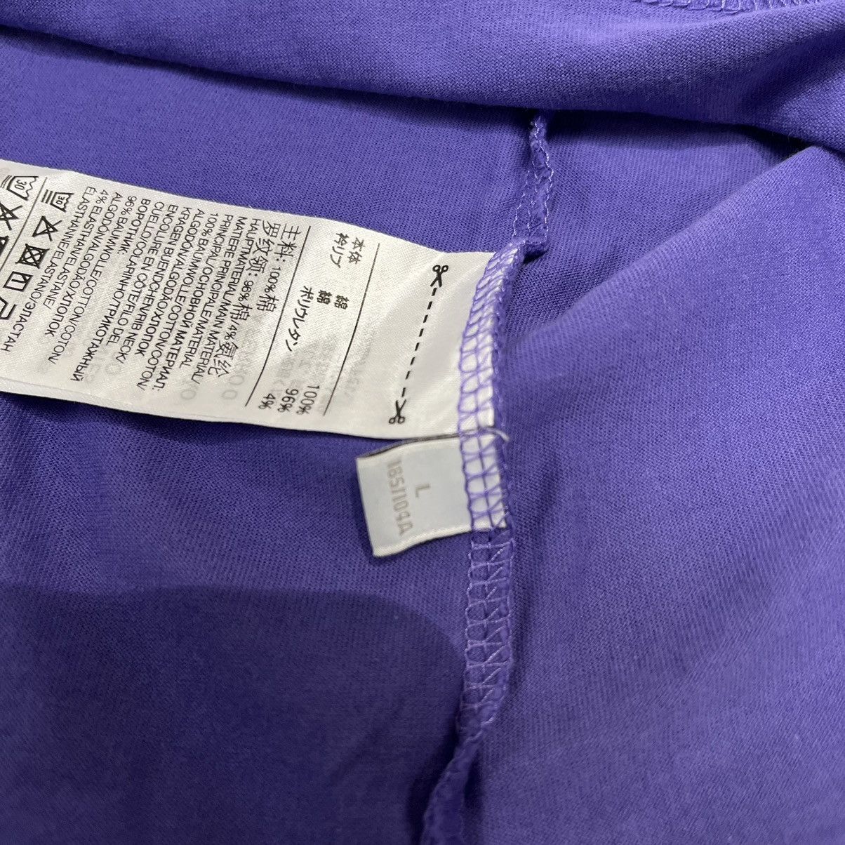 Y-3 Y-3 Longsleeve Purple Size US L / EU 52-54 / 3 - 5 Thumbnail