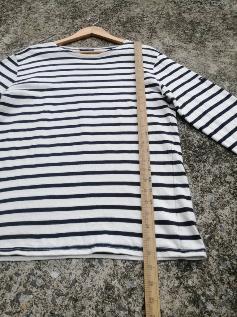 Saint James Saint James Longsleeve Stripe Shirt Size M / US 6-8 / IT 42-44 - 3 Thumbnail