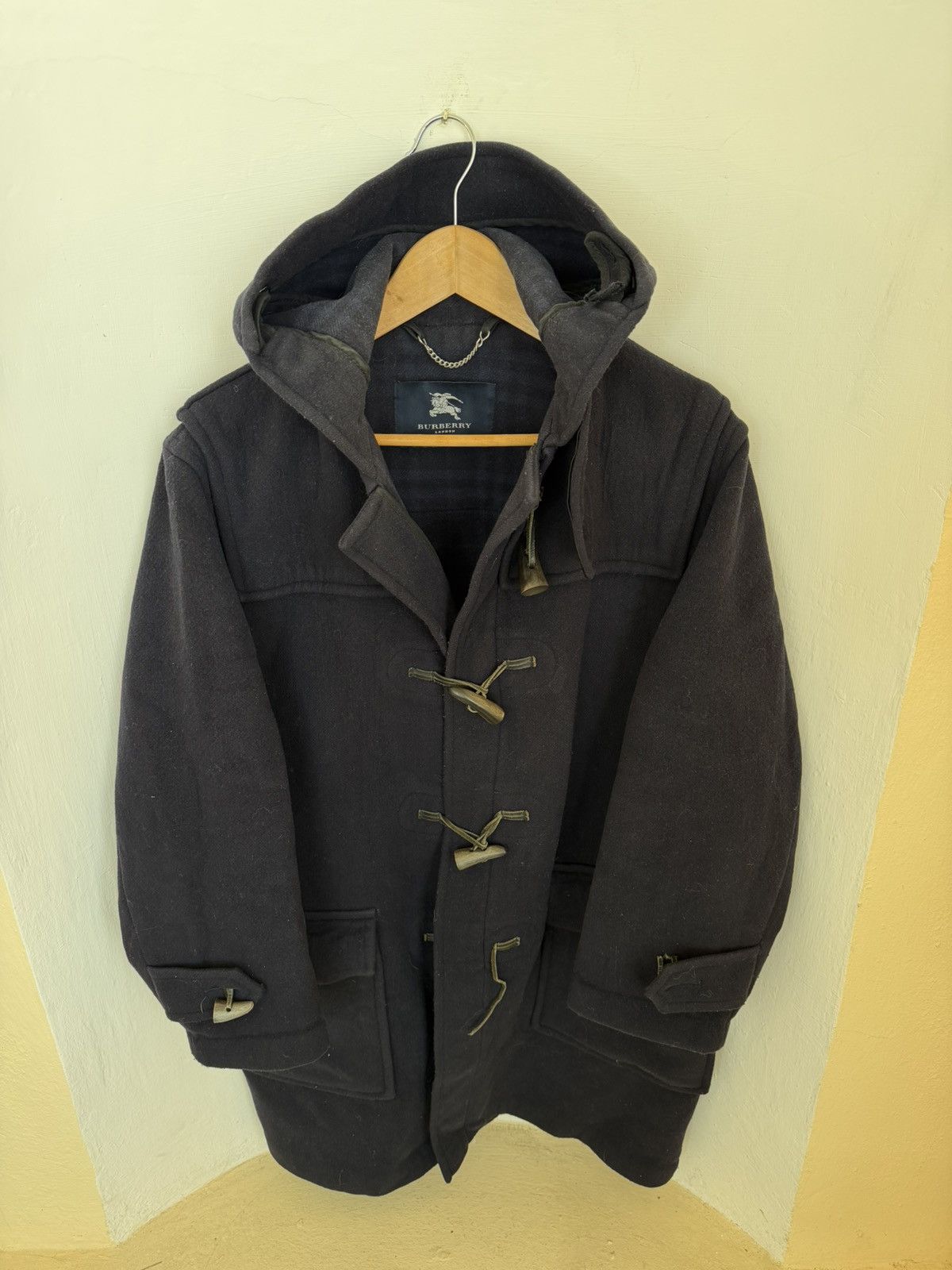 Burberry Vintage 00s Burberry London Dufflecoat Size L Size US L / EU 52-54 / 3 - 3 Thumbnail