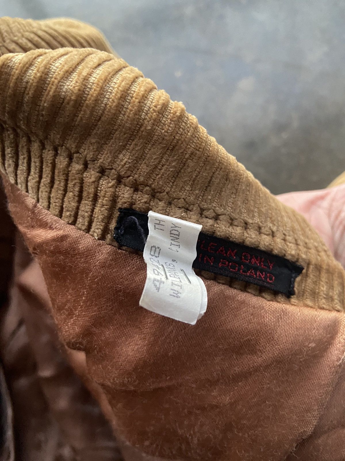 Eddie Bauer Vintage 1970s Eddie Bauer Satin Lined Corduroy Blazer Jacket Size 42L - 5 Thumbnail