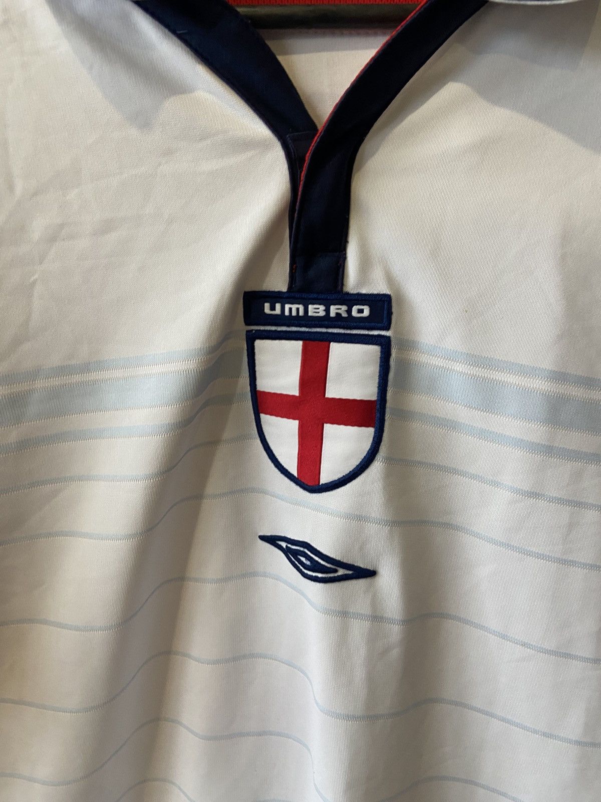 Umbro 2004 Umbro England Team Reversible Home Soccer Jersey Sz XL Size US XL / EU 56 / 4 - 11 Thumbnail