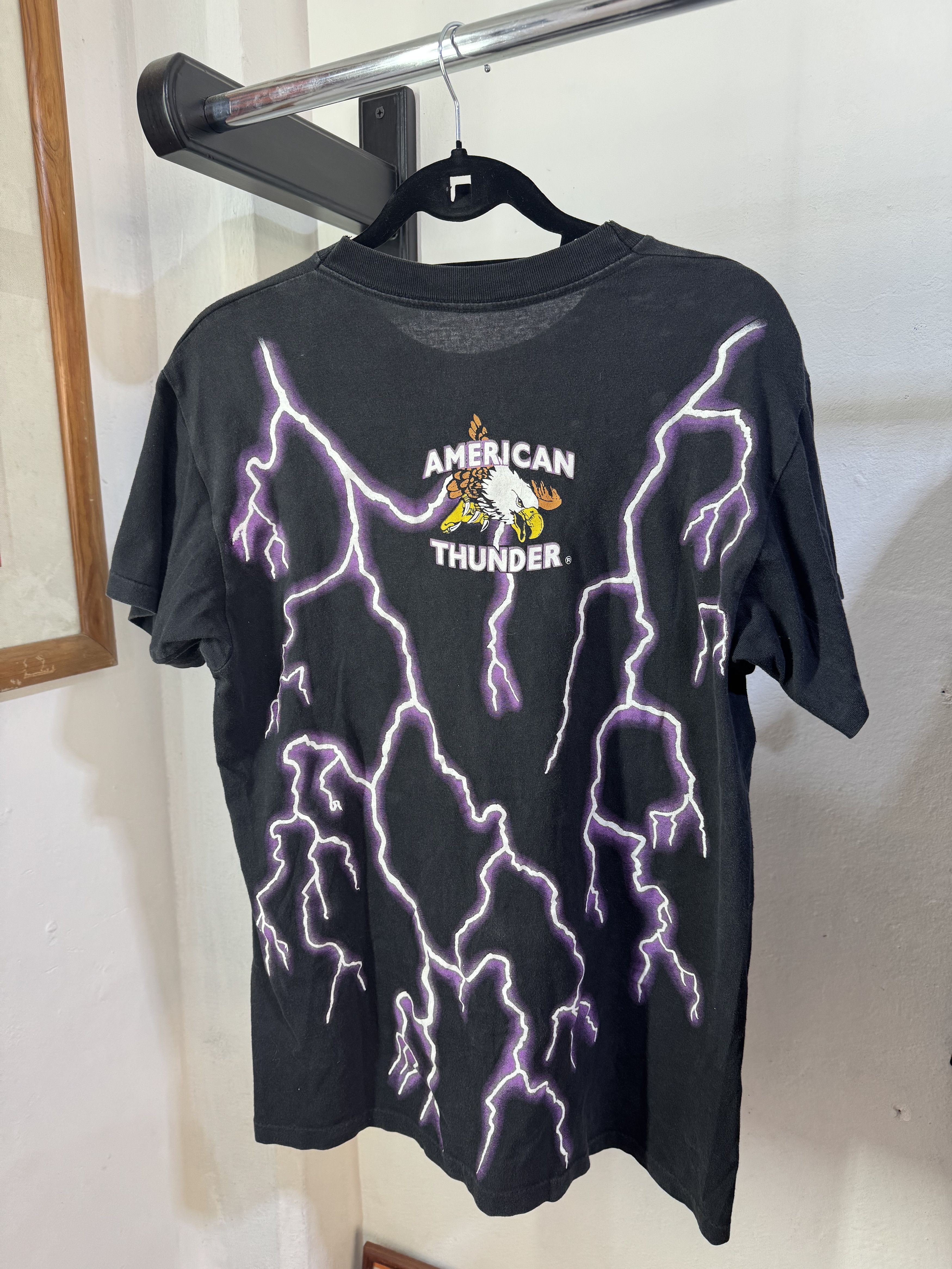 Vintage AMERCAN THUNDER Size US M / EU 48-50 / 2 - 2 Thumbnail