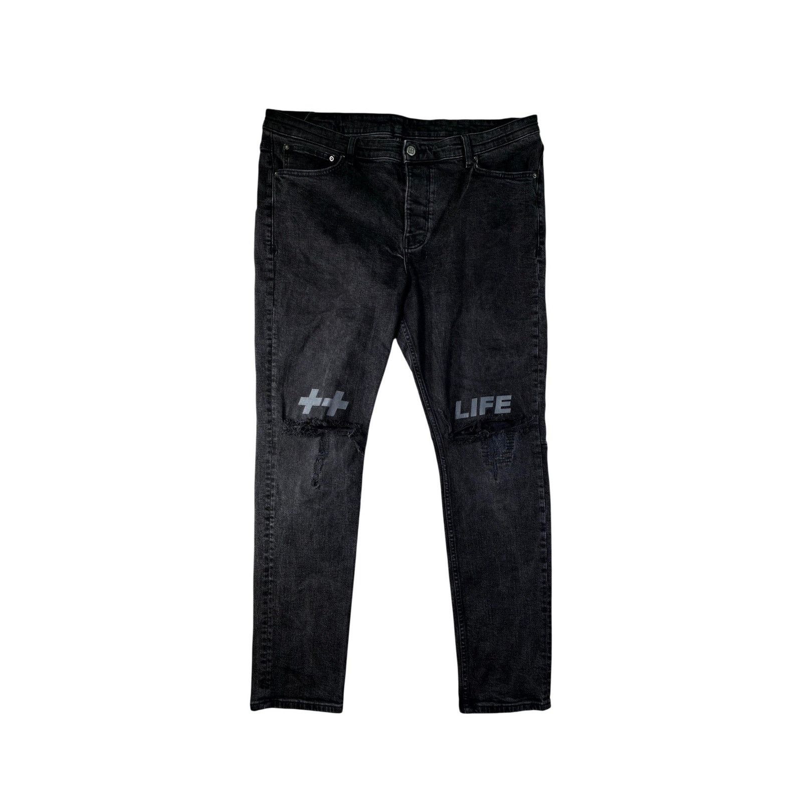 Ksubi Ksubi Black Wash Jeans Size US 40 / EU 56 - 1 Thumbnail