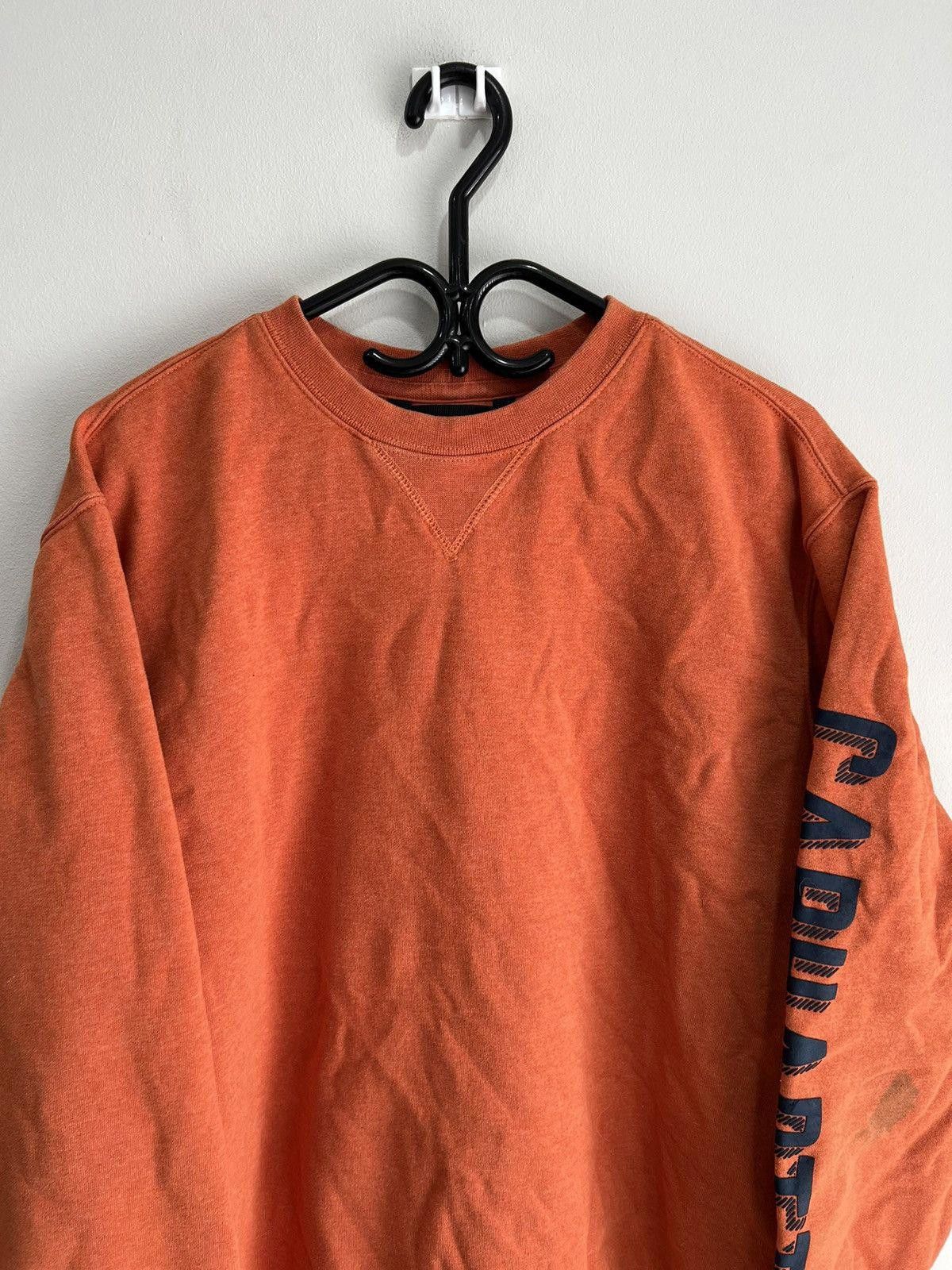 Vintage Vintage Carhartt Sweater Crewneck spellout Size US L / EU 52-54 / 3 - 3 Thumbnail